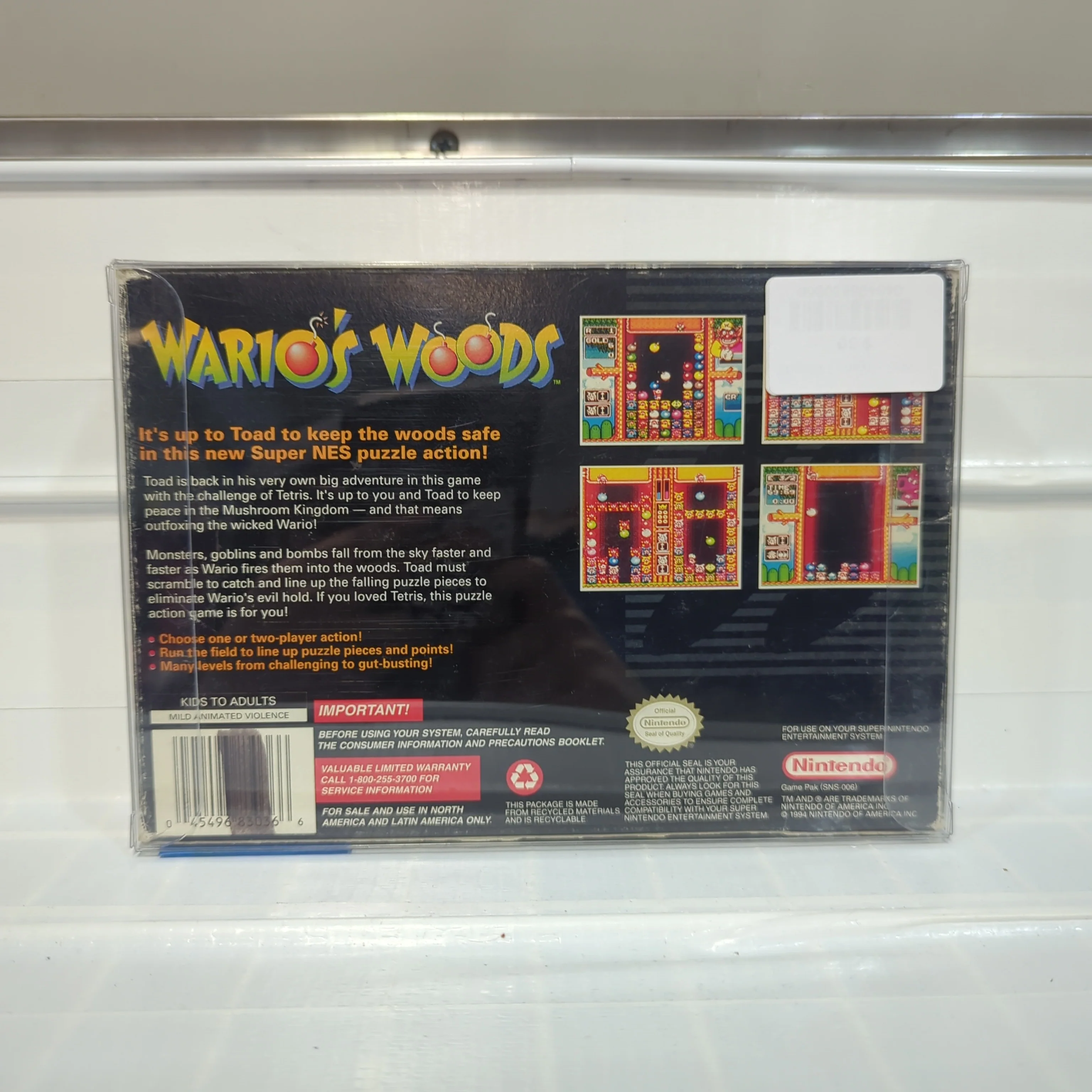 Wario's Woods - Super Nintendo - Image 2