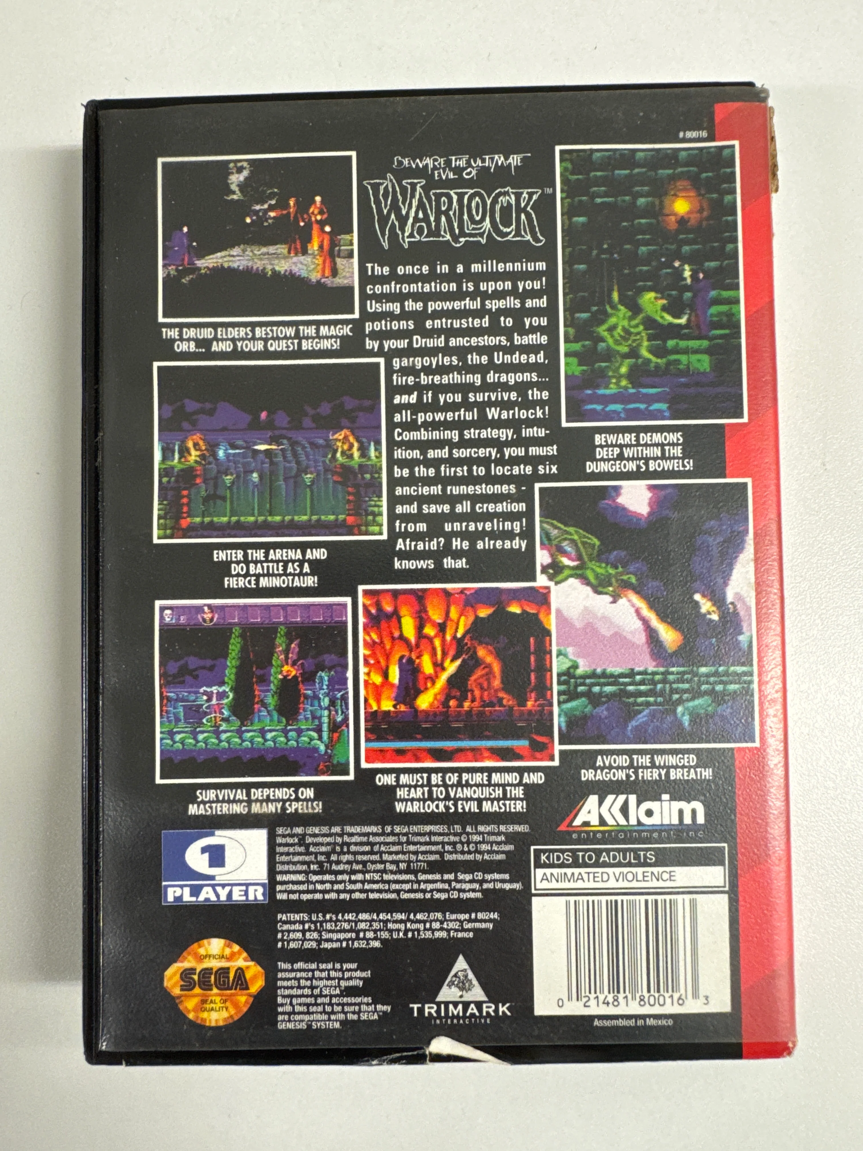 Warlock - Sega Genesis - Image 2