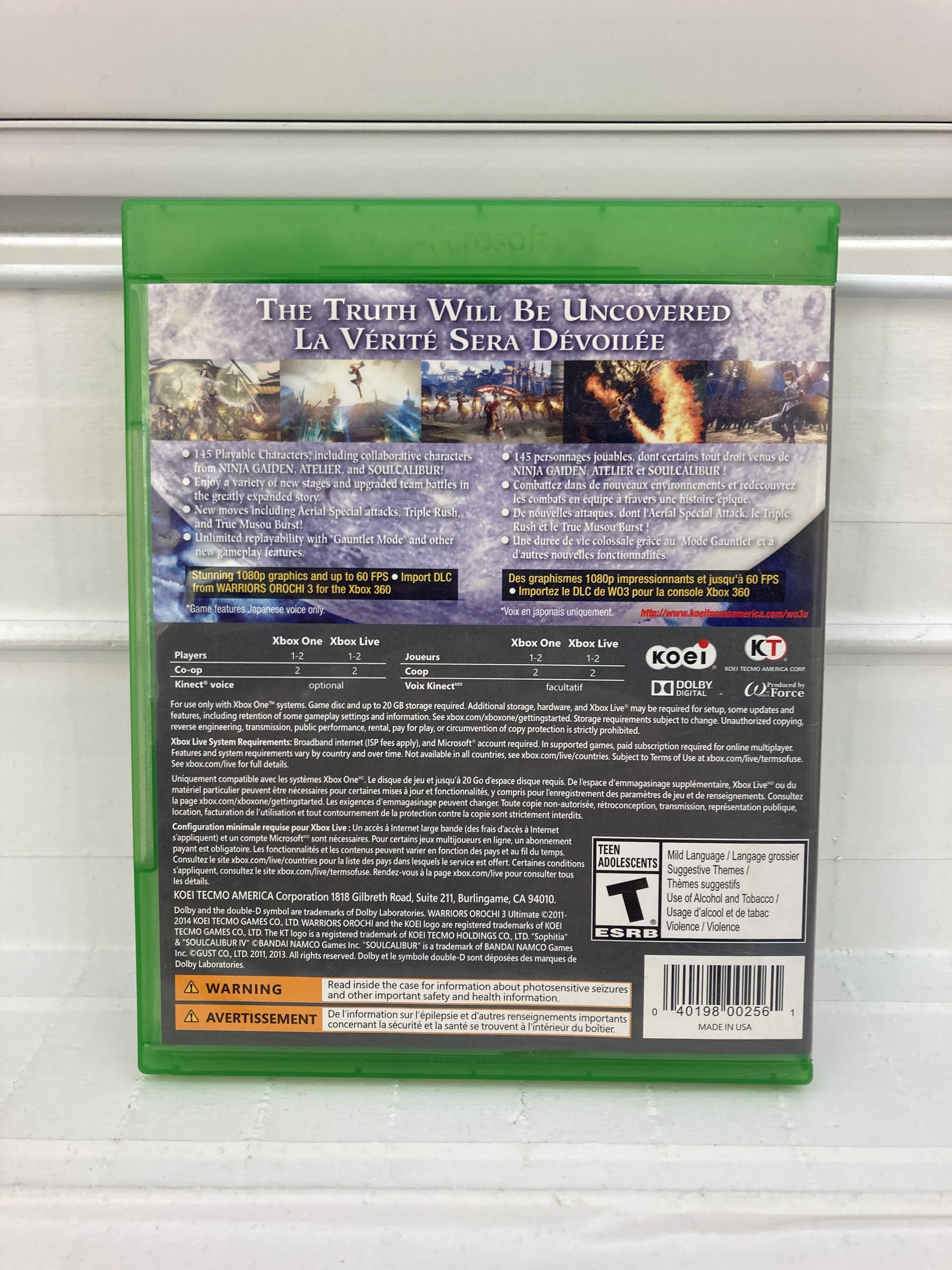 Warriors Orochi 3: Ultimate - Xbox One - Image 2