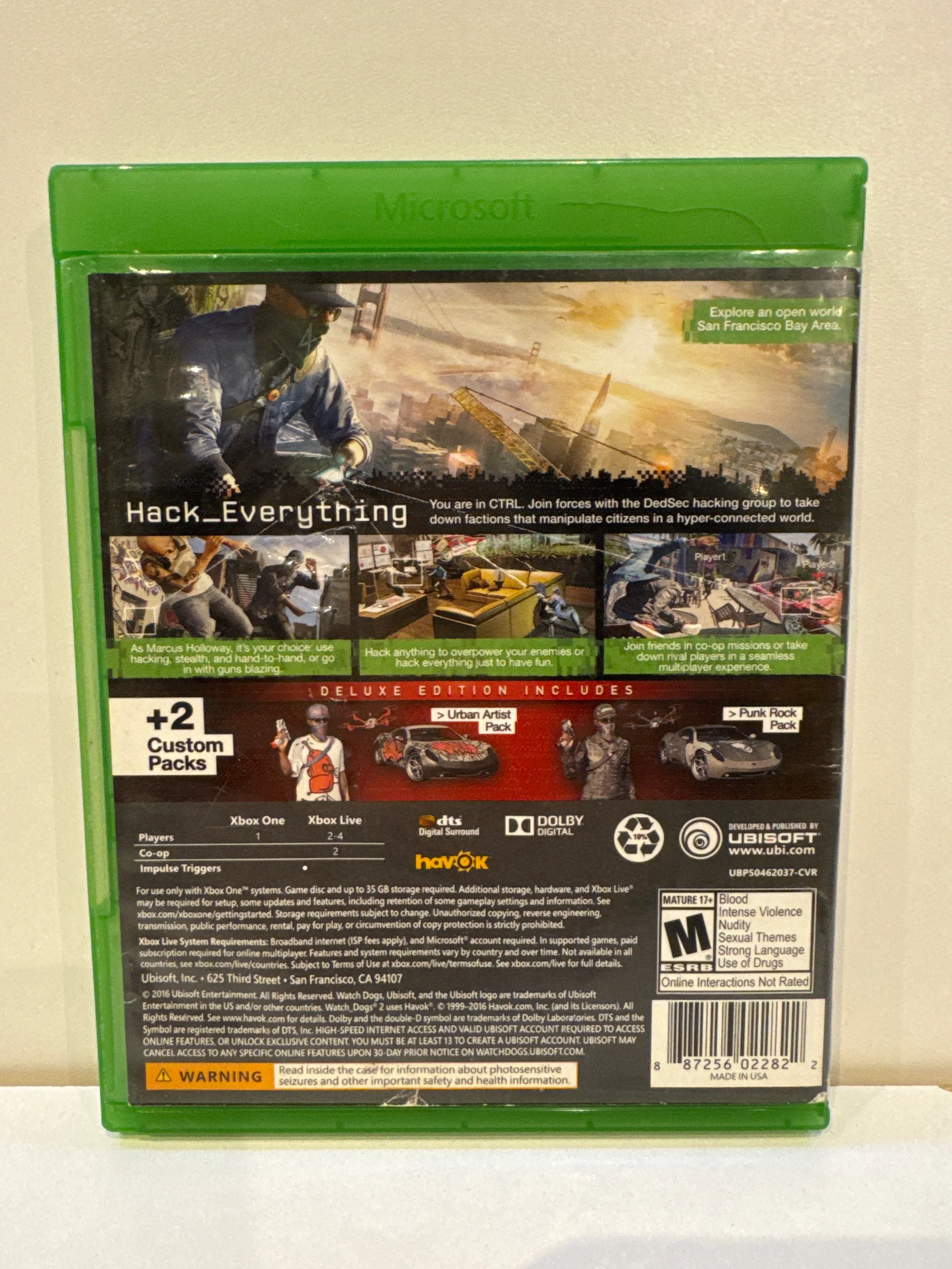 Watch Dogs 2 [Deluxe Edition] - Xbox One - Image 2