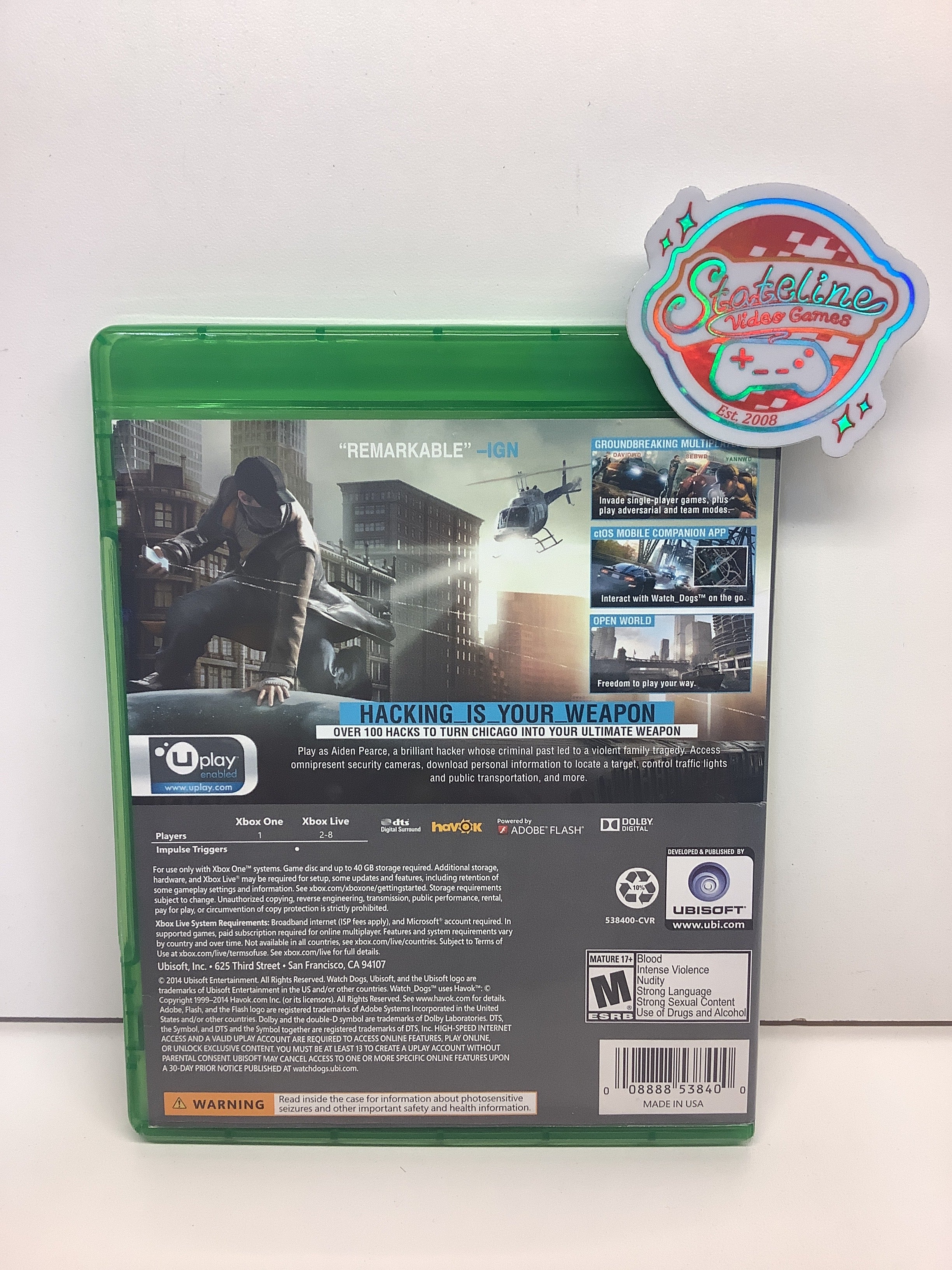 Watch Dogs [Walmart Edition] - Xbox One - Image 2
