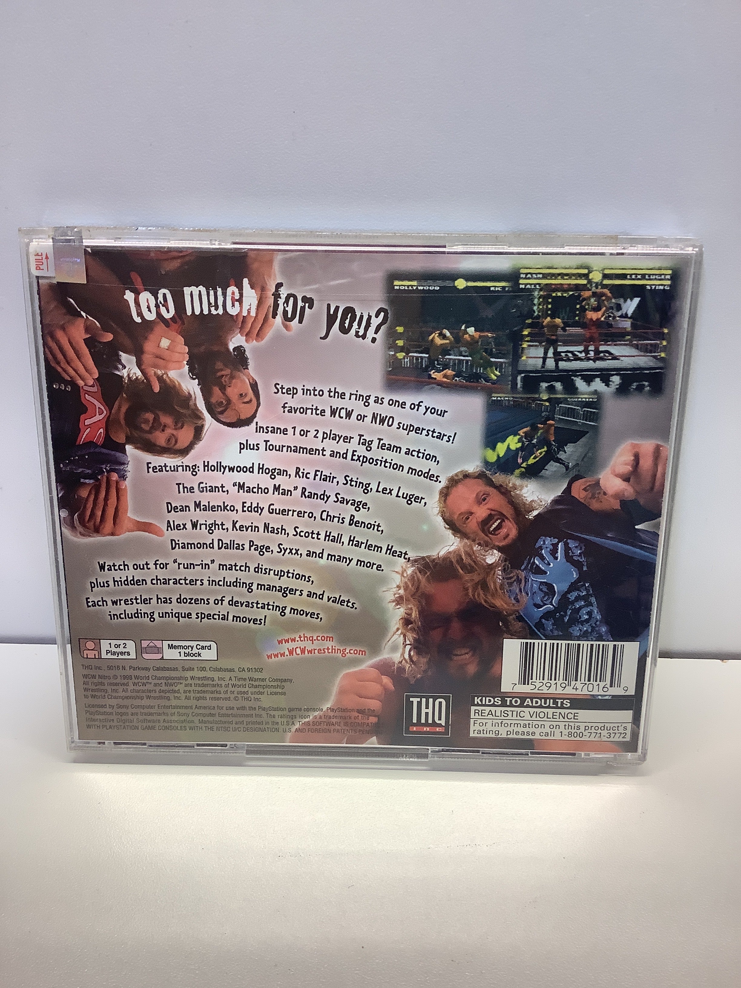 WCW Nitro - Playstation - Image 2
