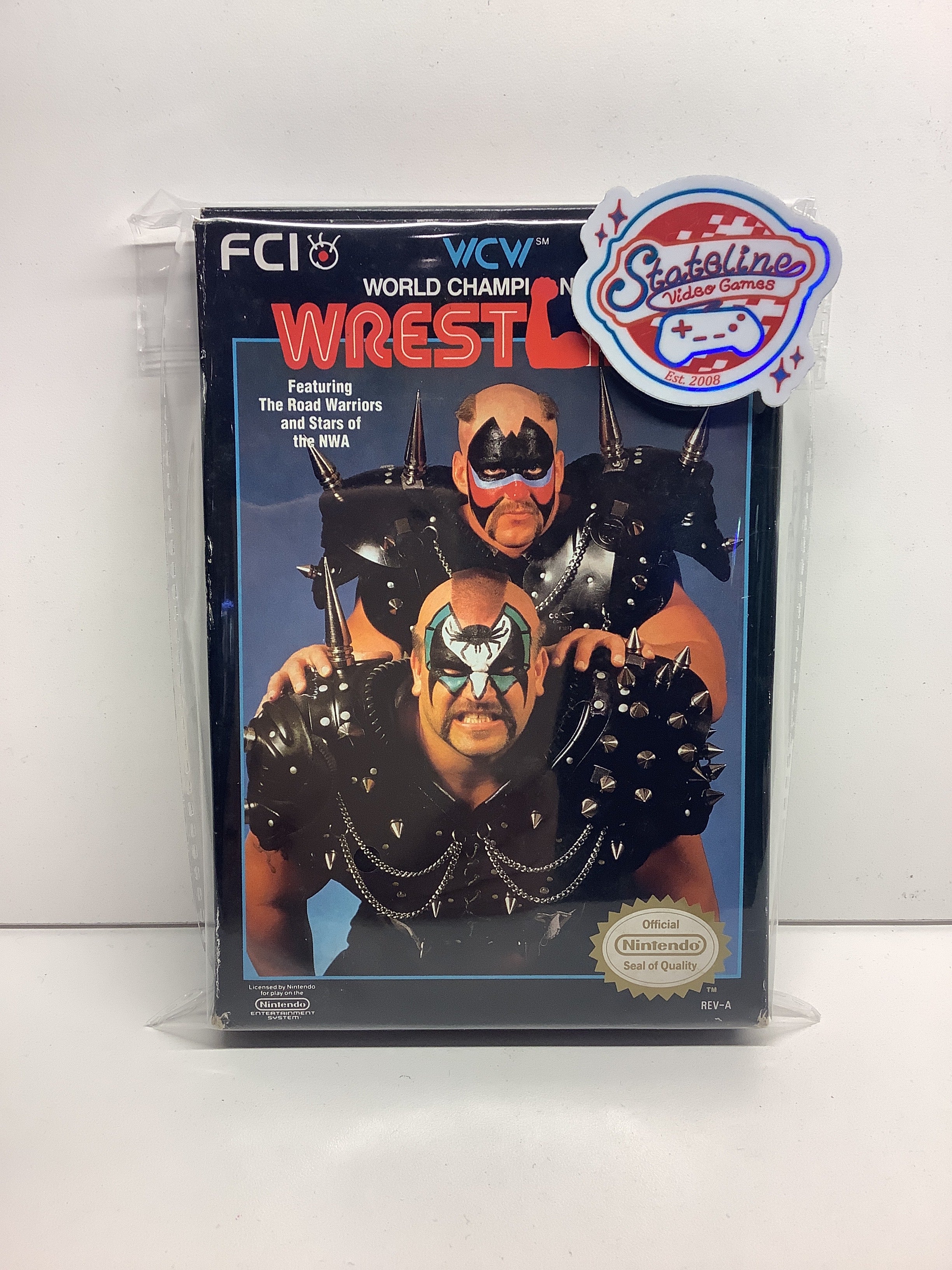 WCW World Championship Wrestling - NES - Image 2