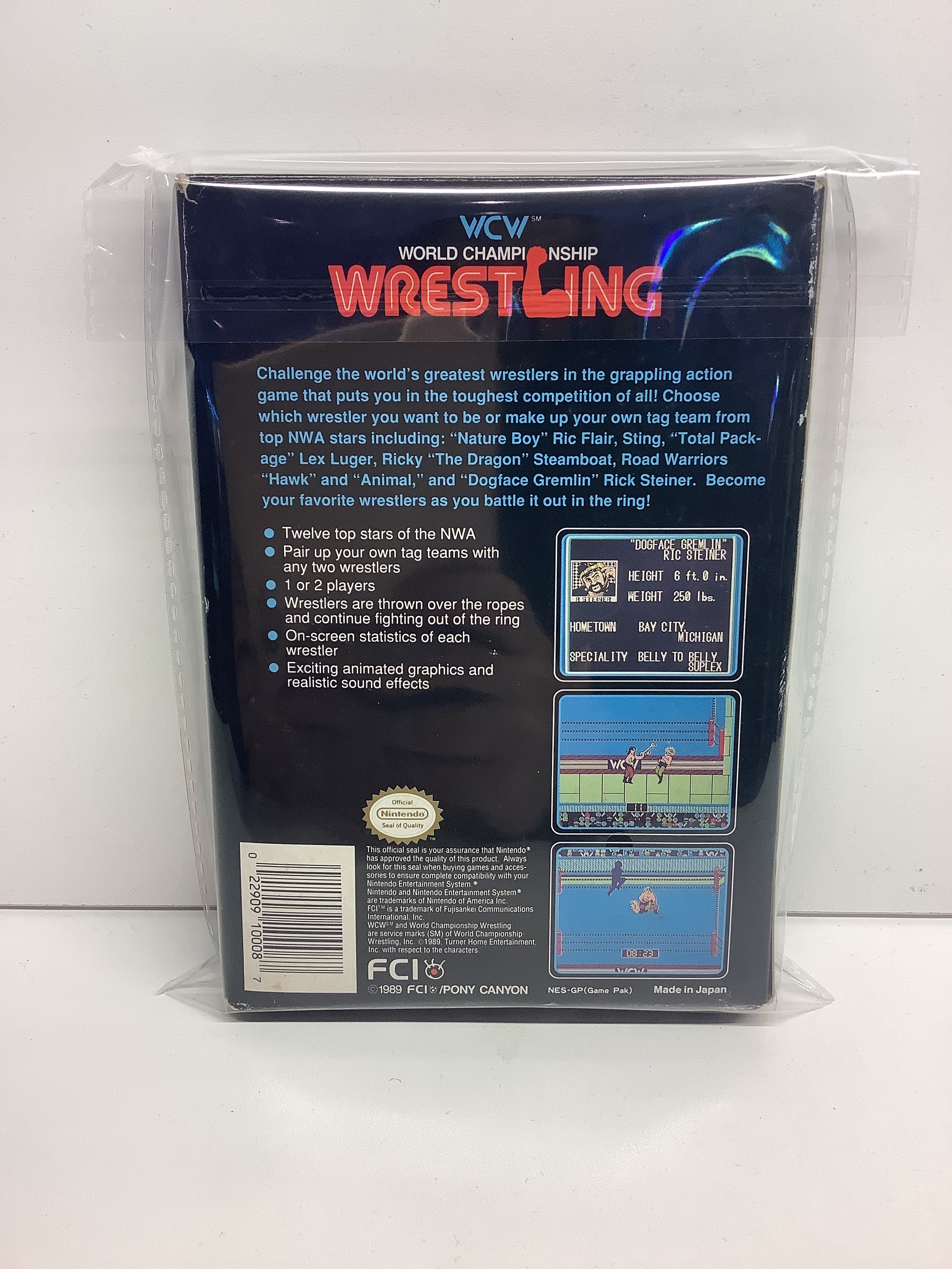 WCW World Championship Wrestling - NES - Image 3