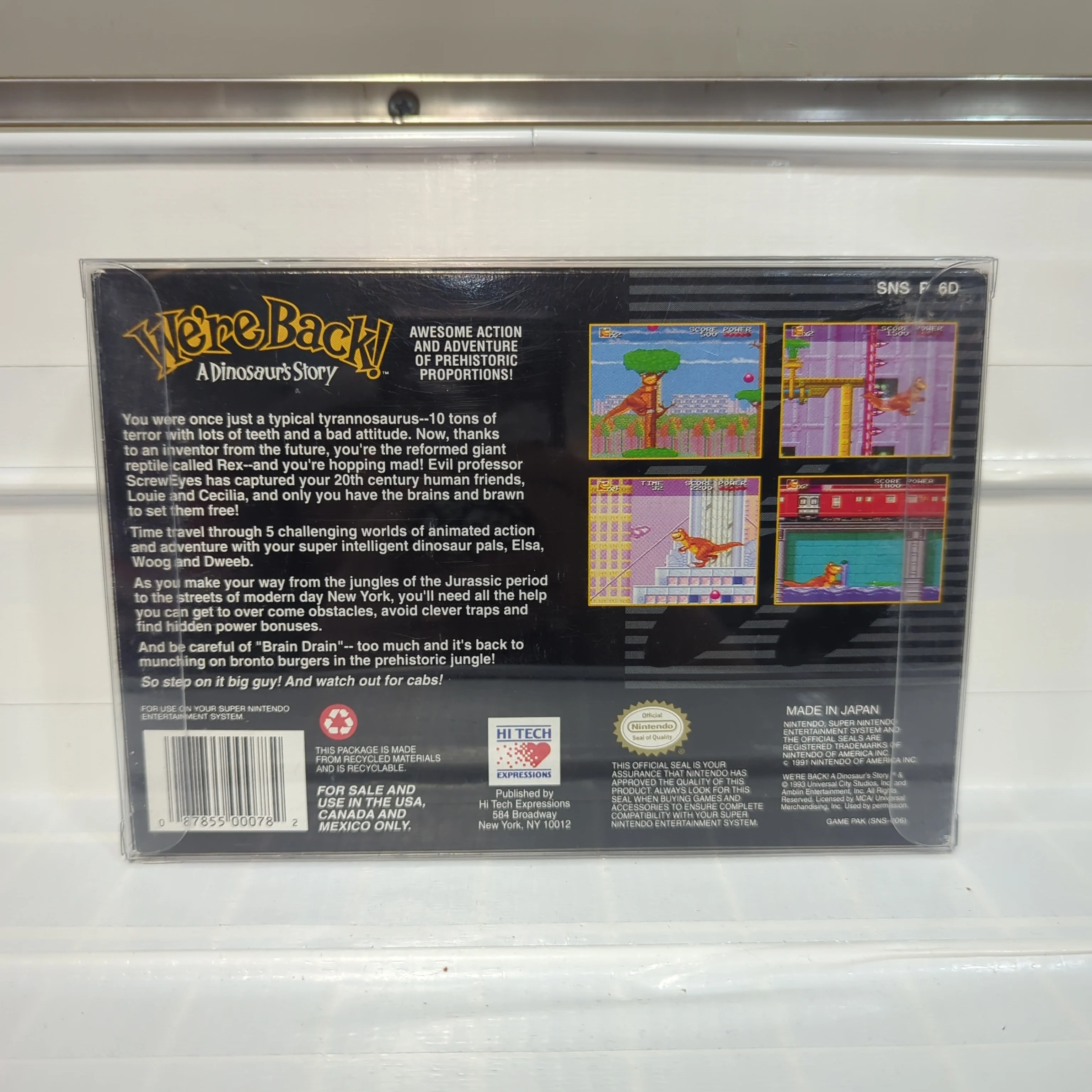 We're Back A Dinosaur Story - Super Nintendo - Image 2