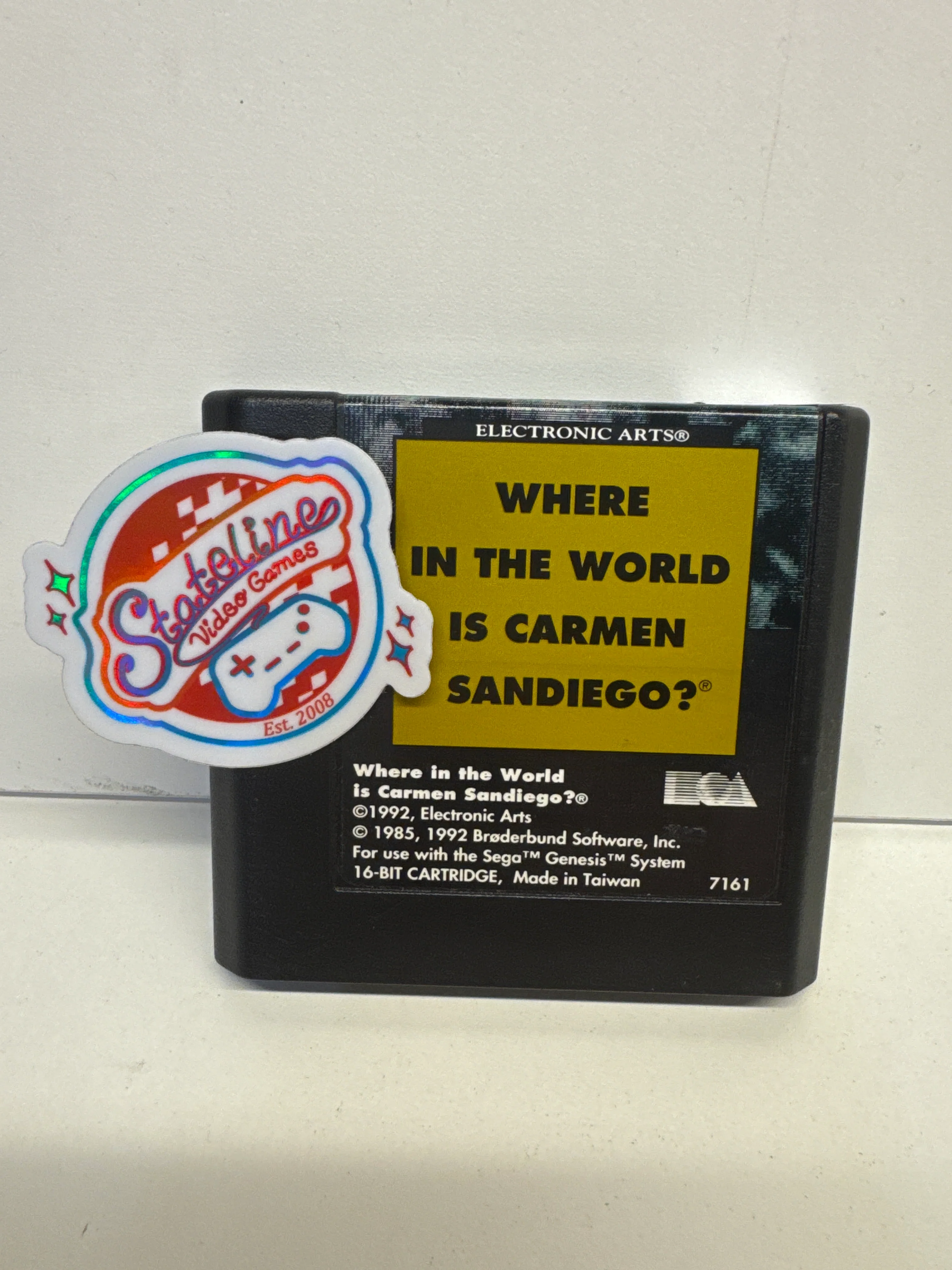 Where in the World is Carmen Sandiego - Sega Genesis