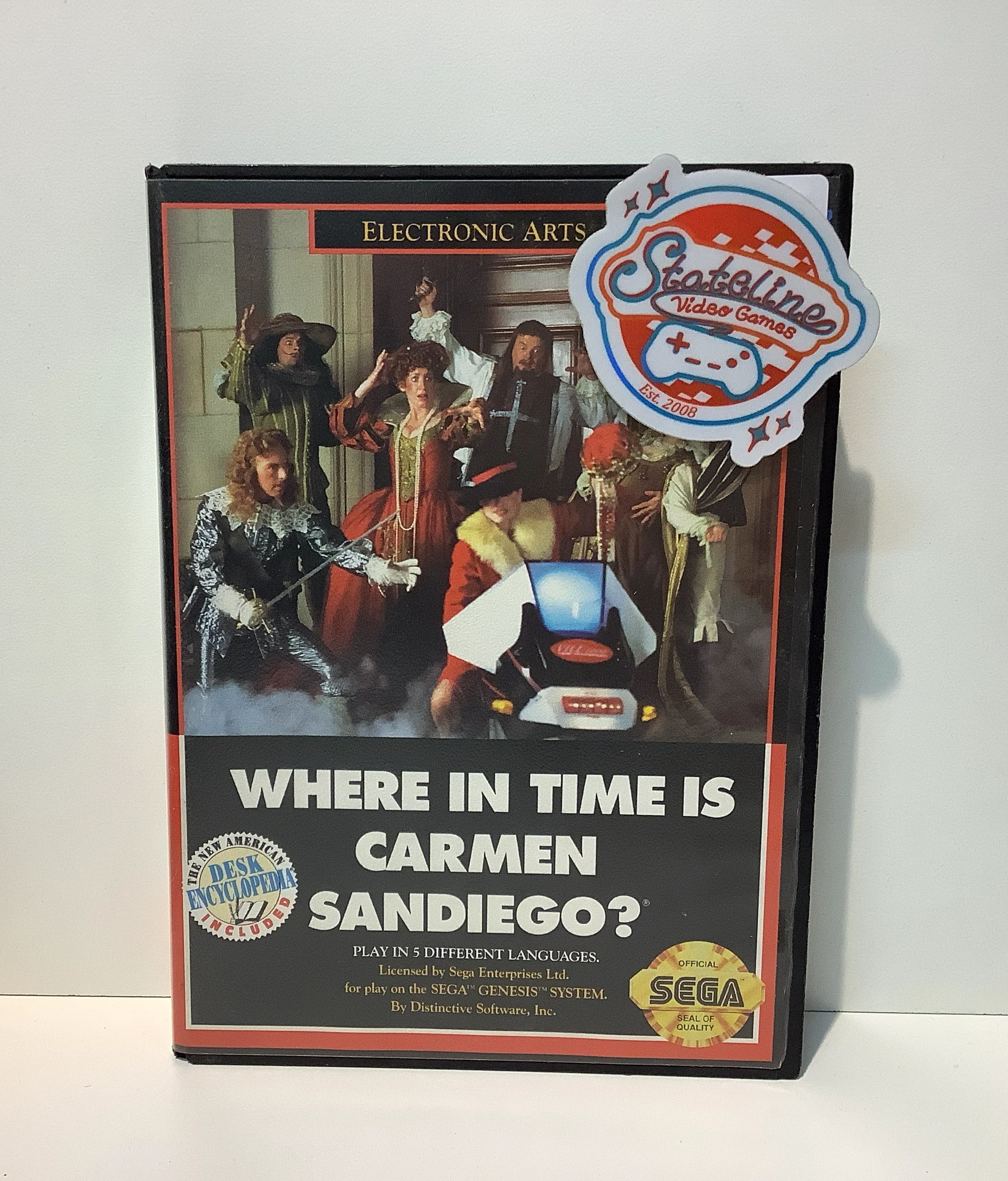 Where in Time is Carmen Sandiego - Sega Genesis
