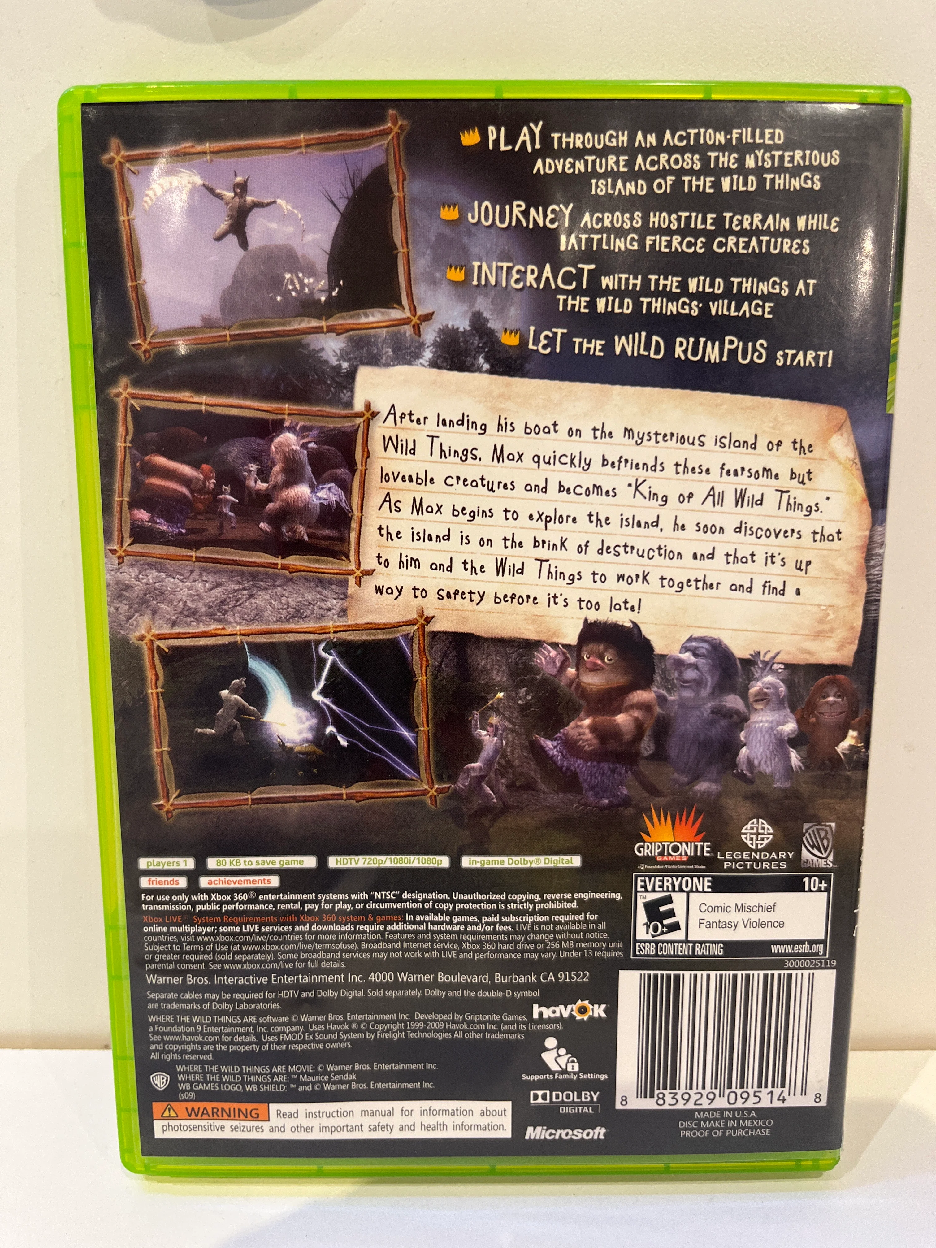Where the Wild Things Are - Xbox 360 - Image 2