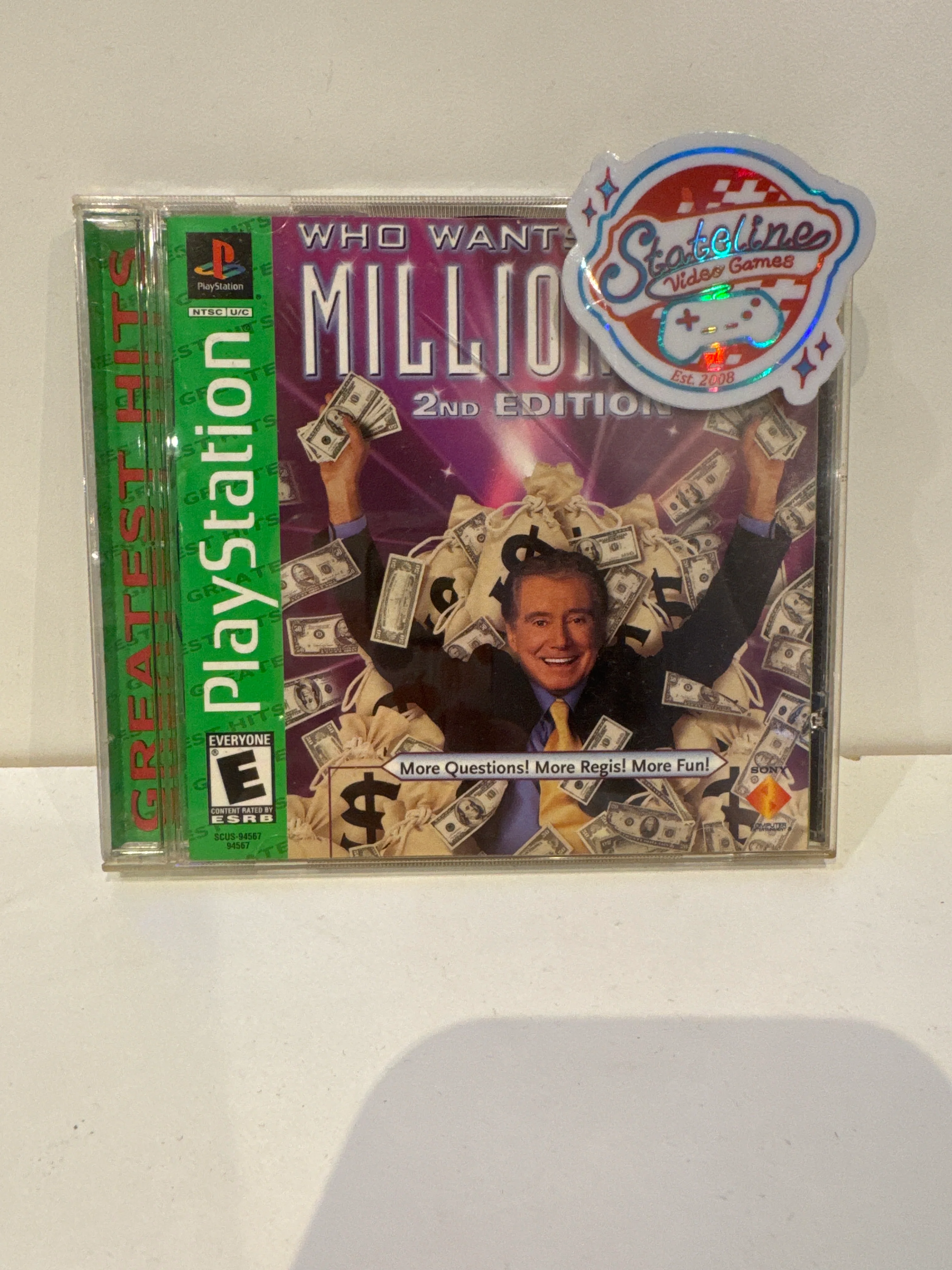 Who Wants To Be A Millionaire 2nd Edition [Greatest Hits] - Playstation
