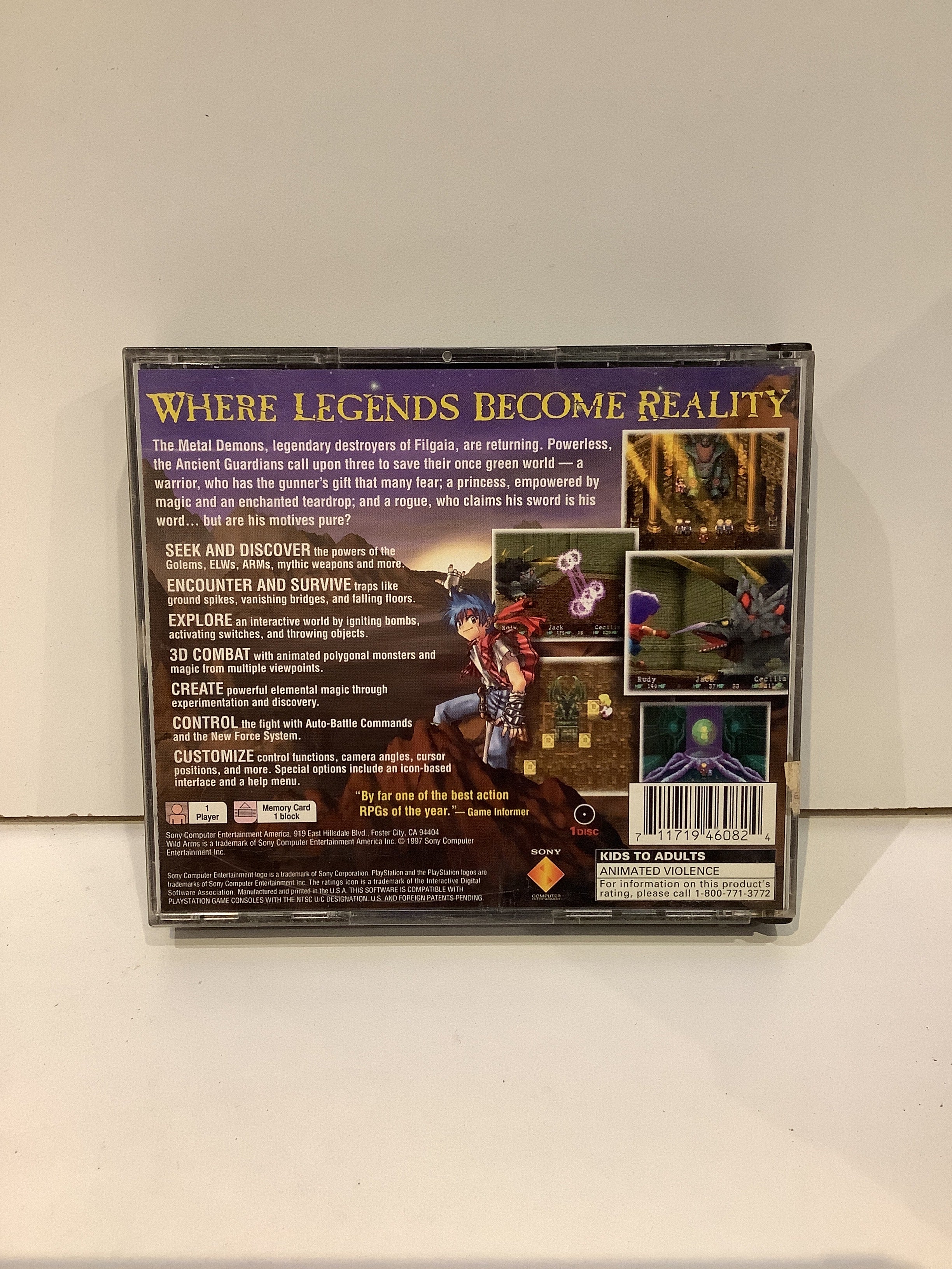 Wild Arms - Playstation - Image 2