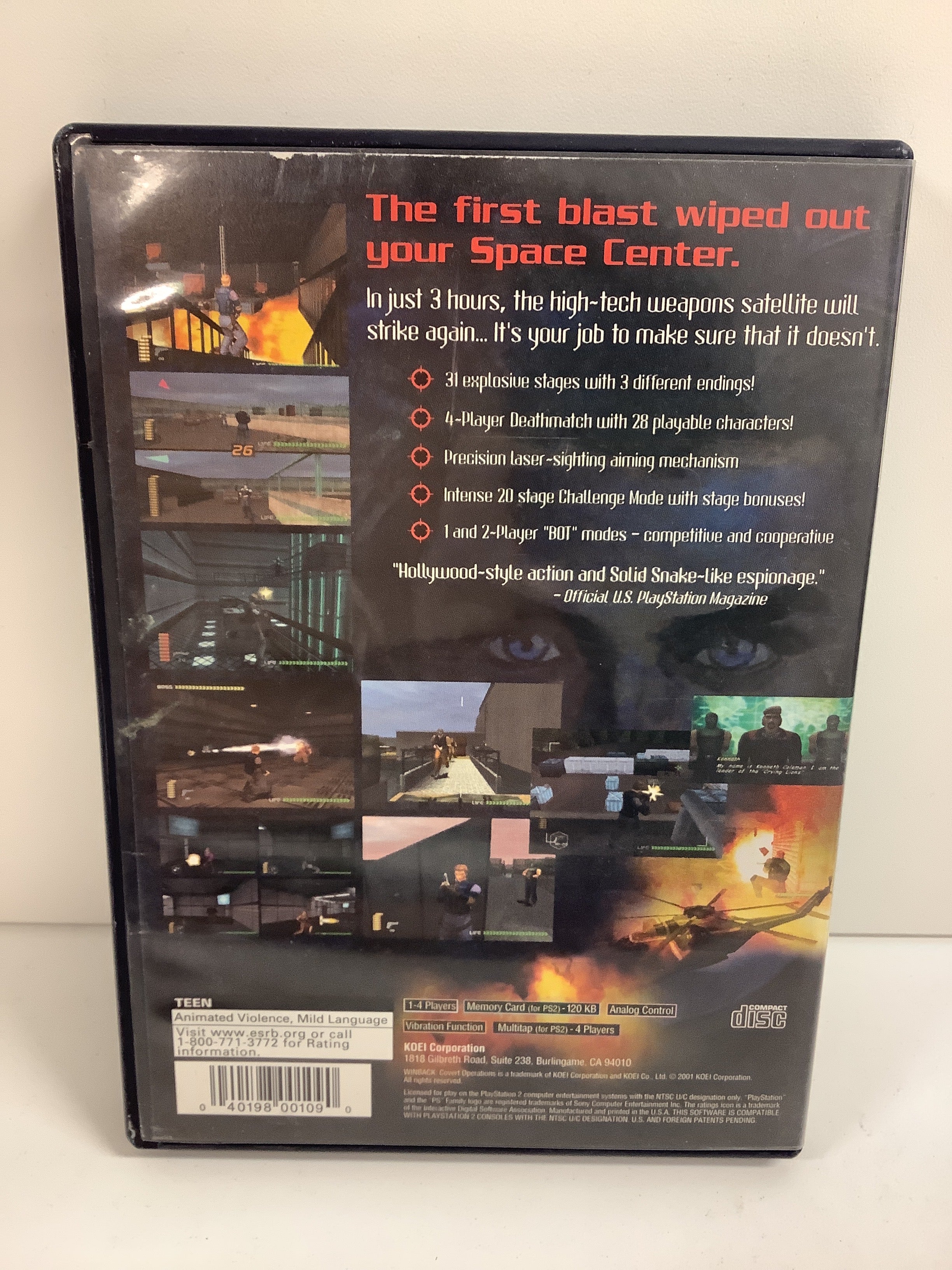 Winback Covert Operations - Playstation 2 - Image 2