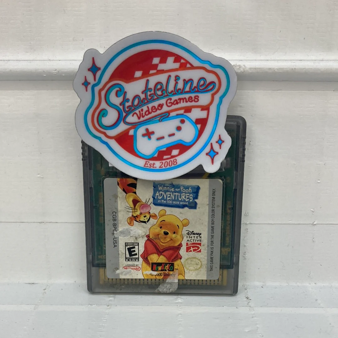 Winnie The Pooh Adventures in the 100 Acre Woods - GameBoy Color