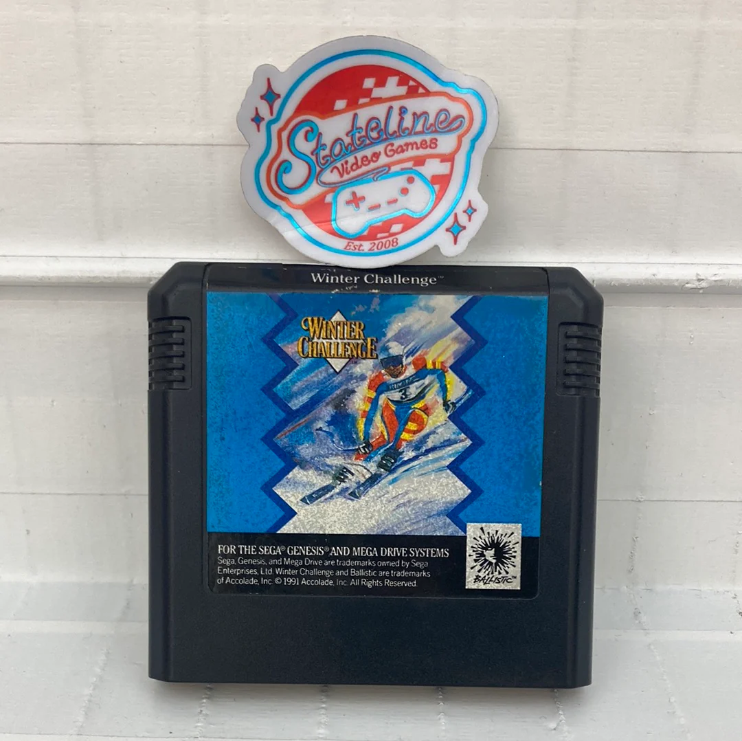 Winter Challenge - Sega Genesis - Image 3