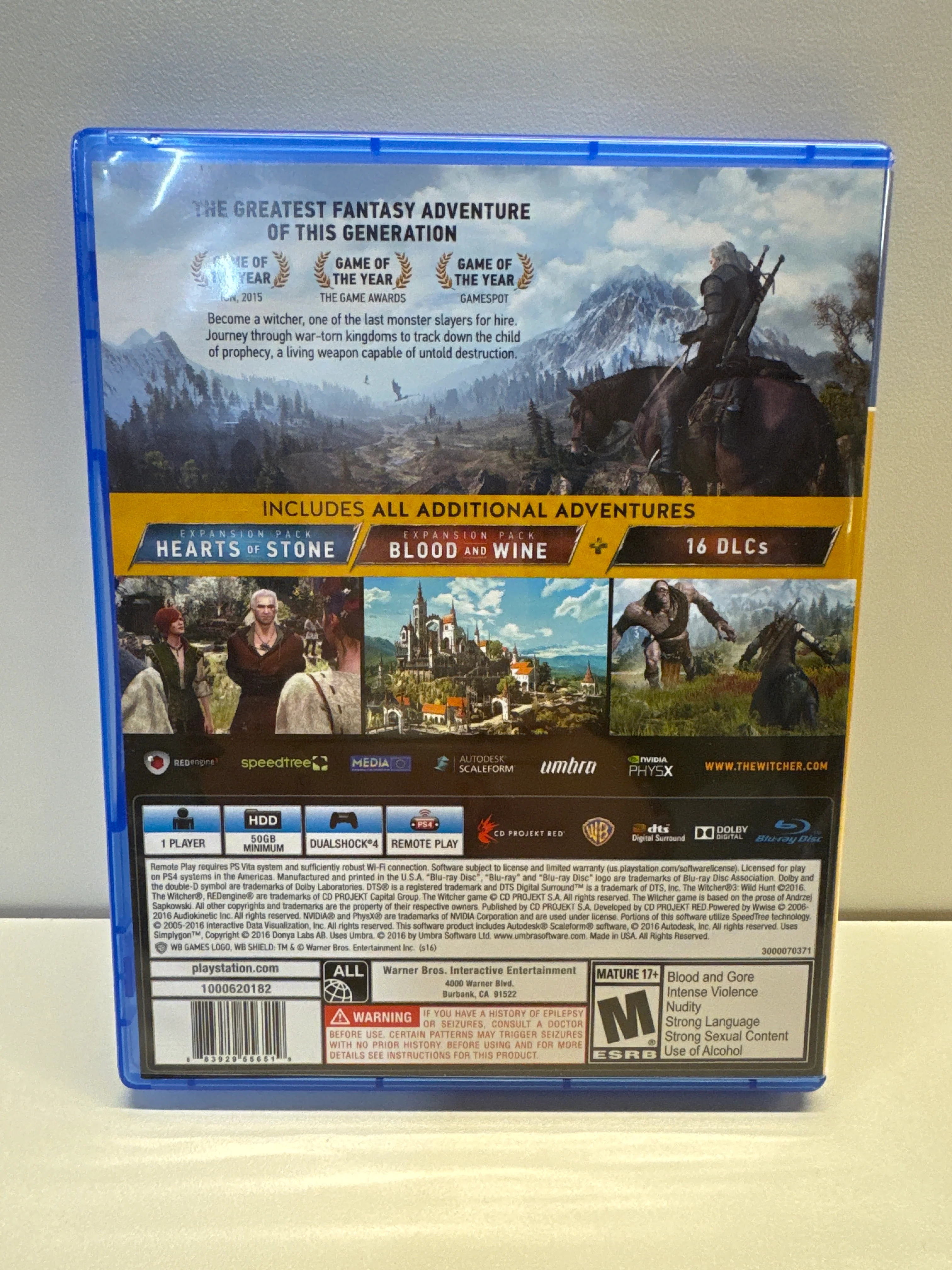 Witcher 3: Wild Hunt [Complete Edition] - Playstation 4 - Image 2
