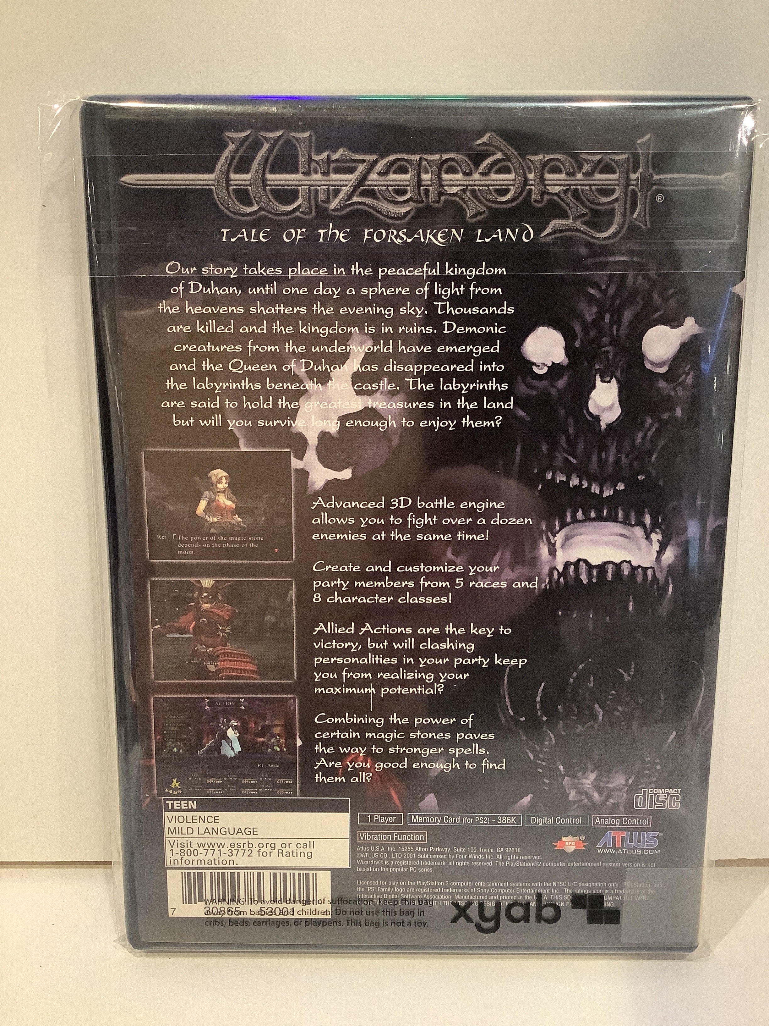Wizardry Tale of the Foresaken Land - Playstation 2 - Image 2