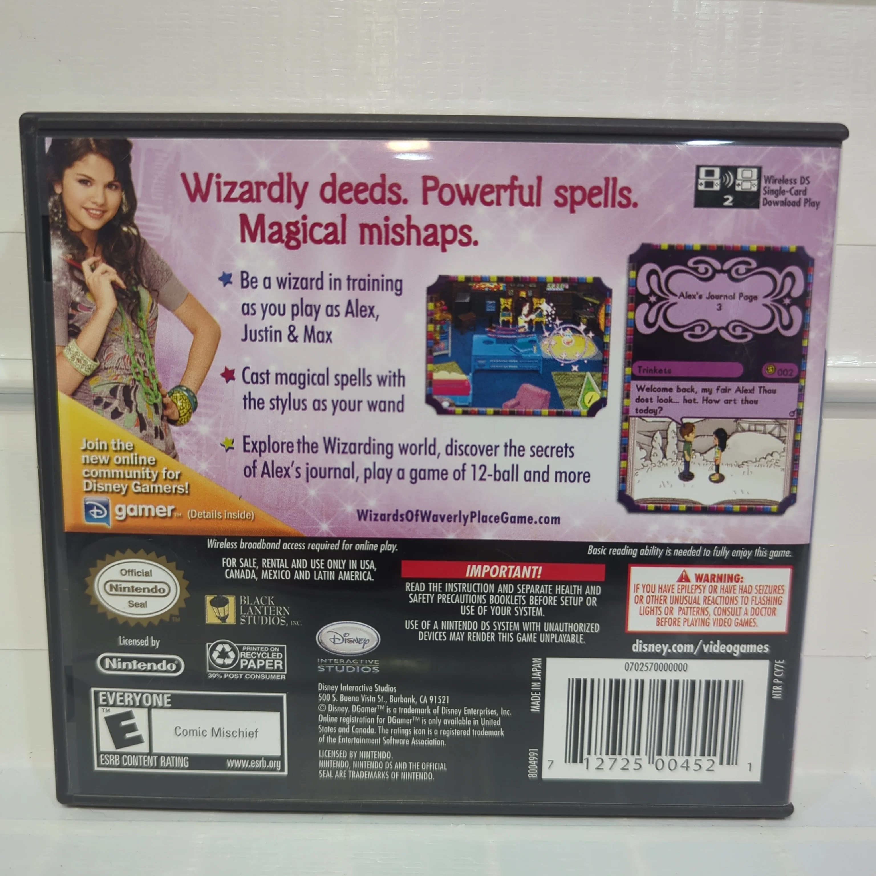 Wizards of Waverly Place - Nintendo DS - Image 2