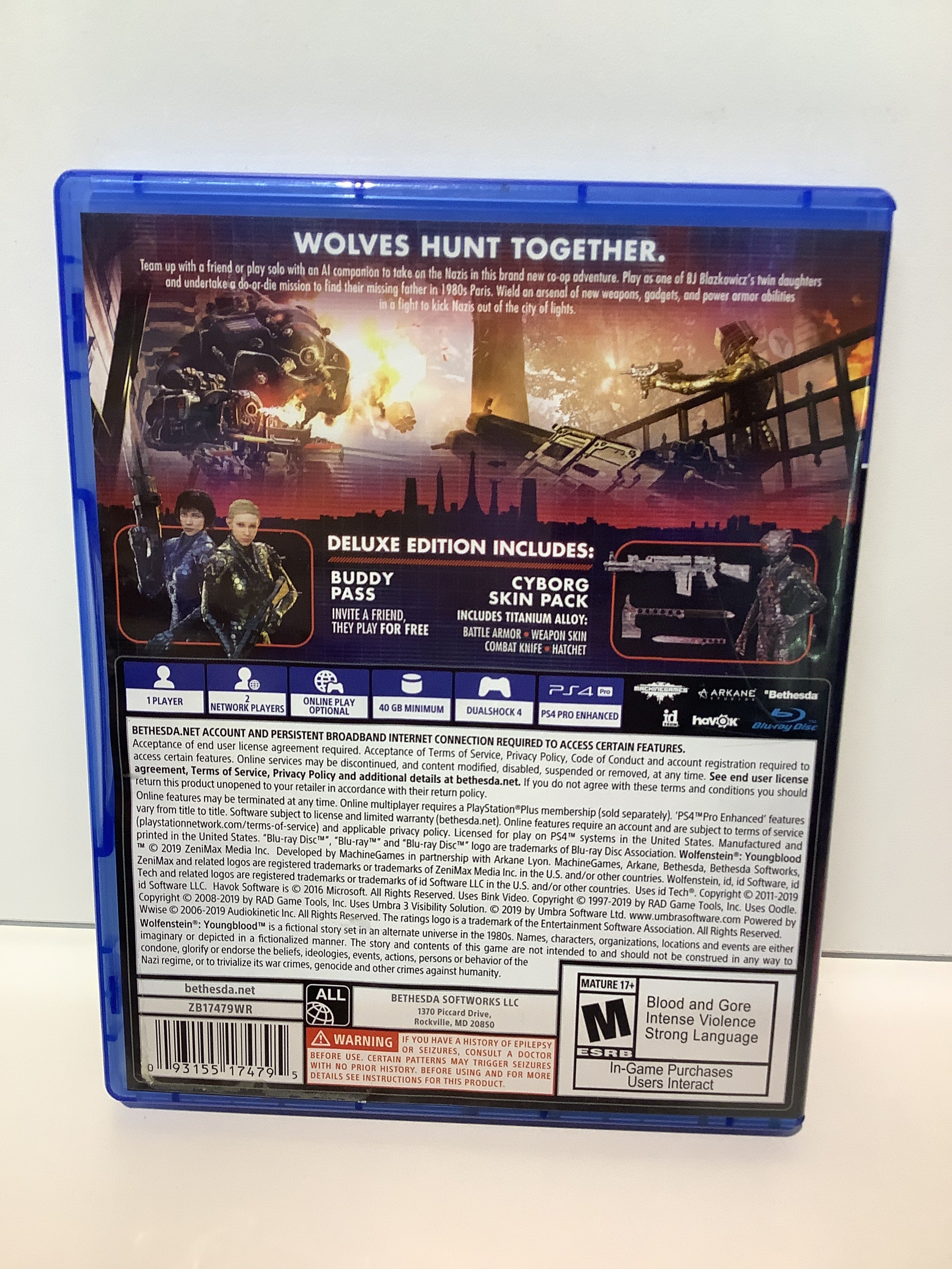 Wolfenstein Youngblood [Deluxe Edition] - Playstation 4 - Image 2