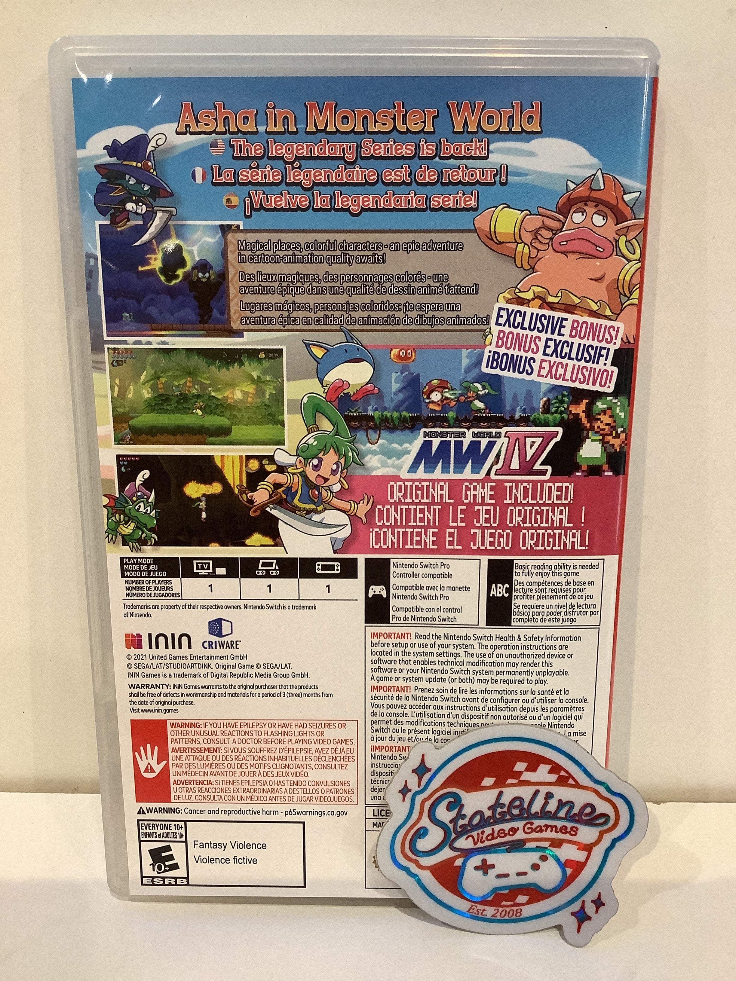 Wonder Boy: Asha in Monster World - Nintendo Switch - Image 2