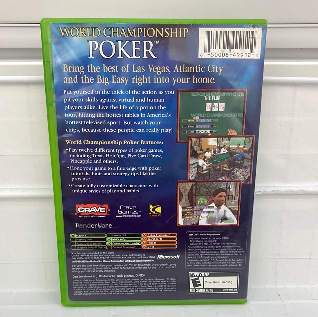 World Championship Poker - Xbox - Image 2