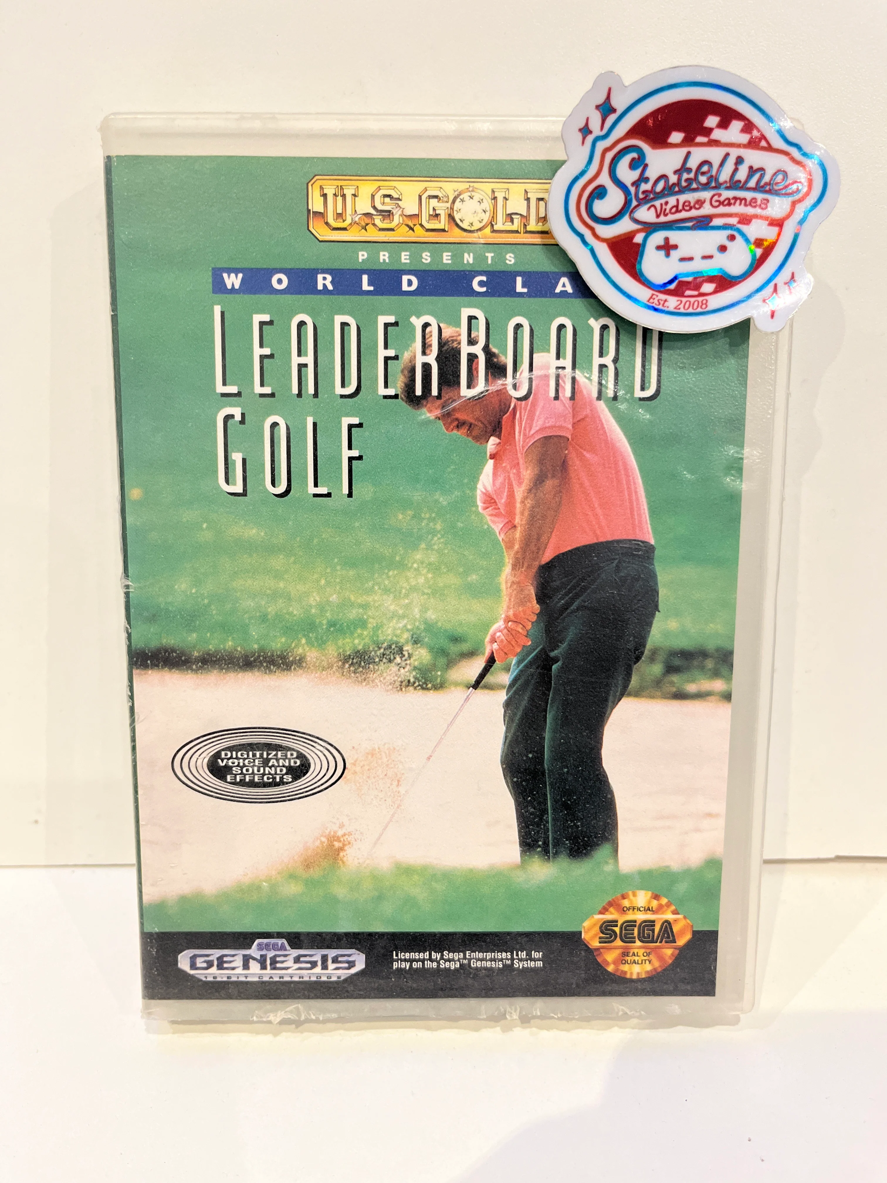 World Class Leader Board Golf - Sega Genesis