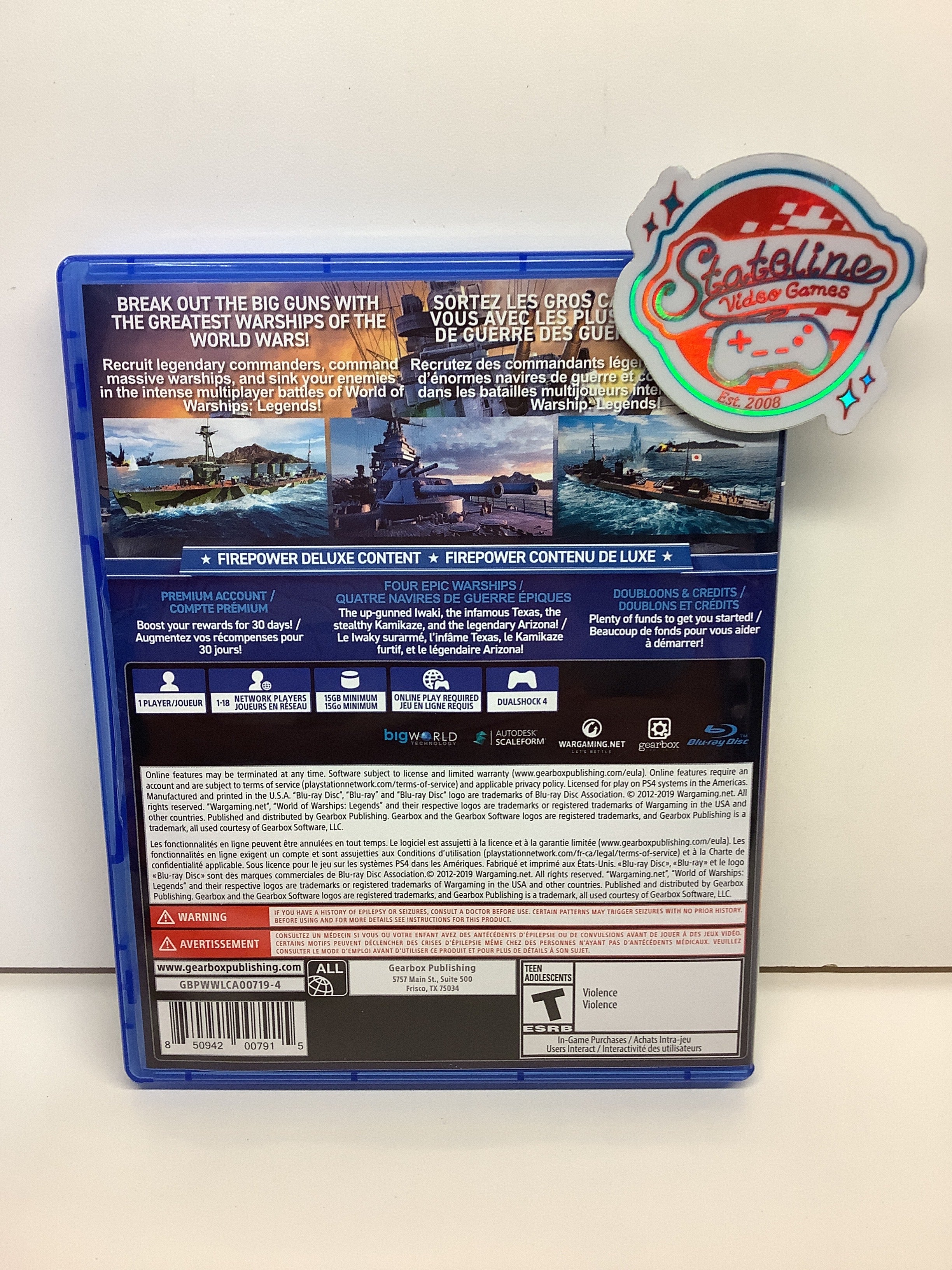 World of Warships Legends [Firepower Deluxe Edition] - Playstation 4 - Image 2