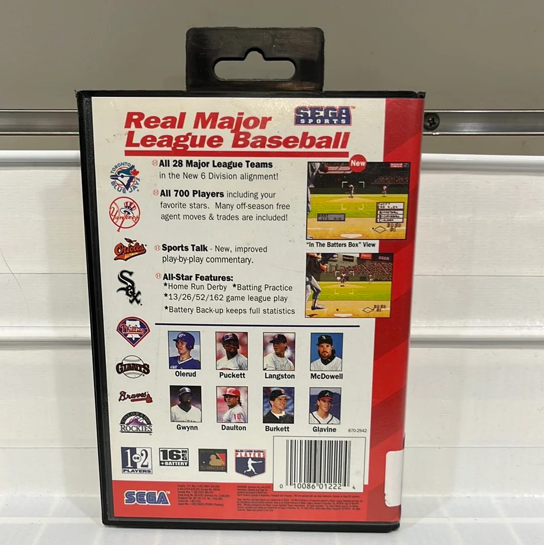 World Series Baseball - Sega Genesis - Image 2