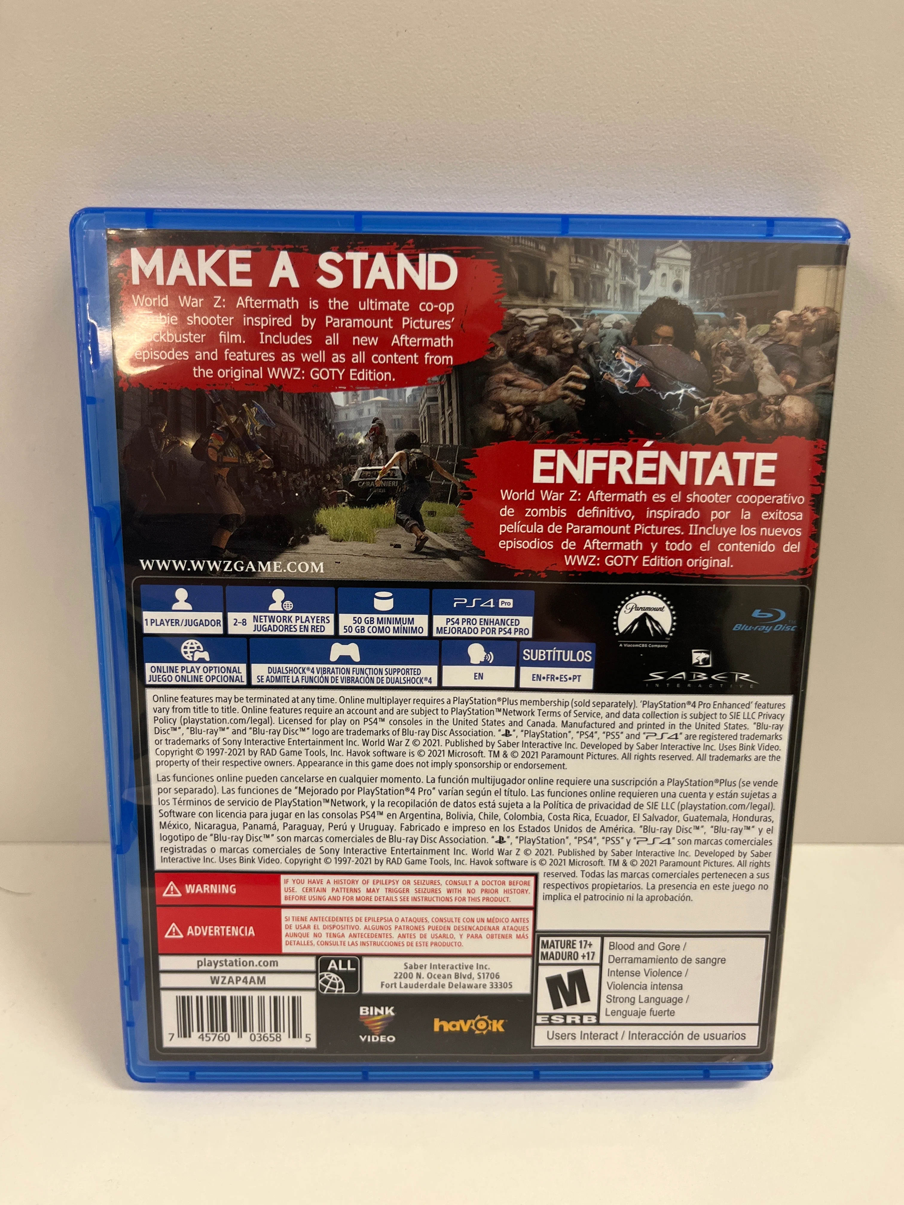 World War Z Aftermath - Playstation 4 - Image 2
