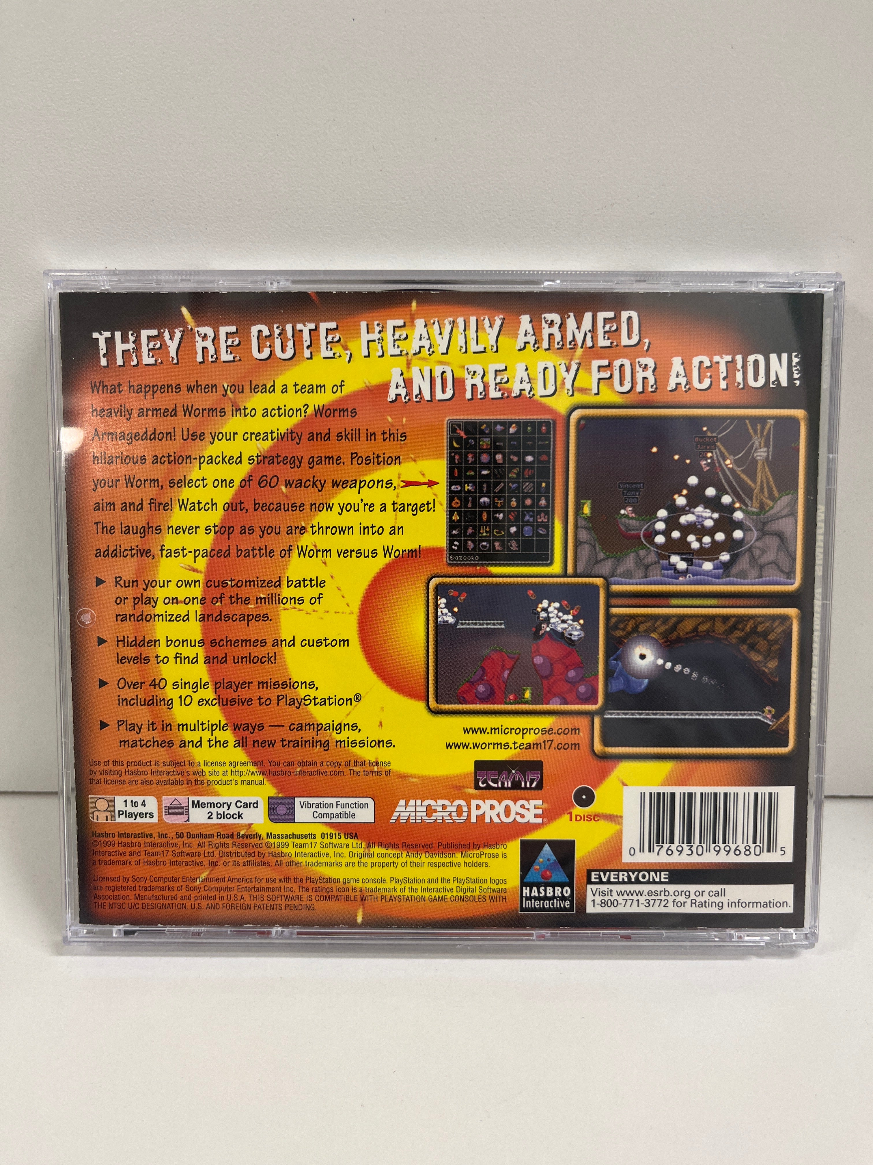 Worms Armageddon - Playstation - Image 2