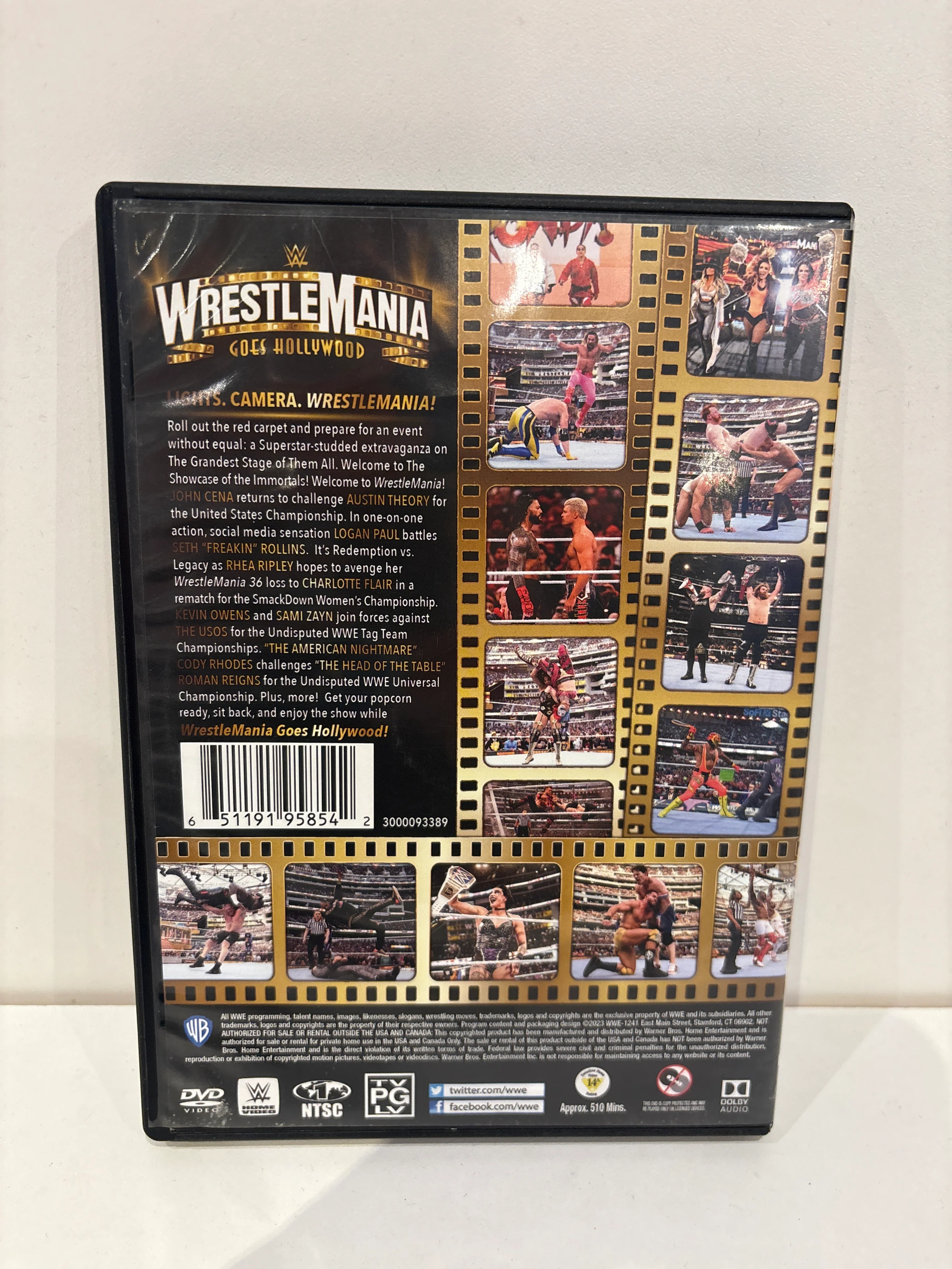 Wrestle Mania Goes Hollywood - DVD - Image 2