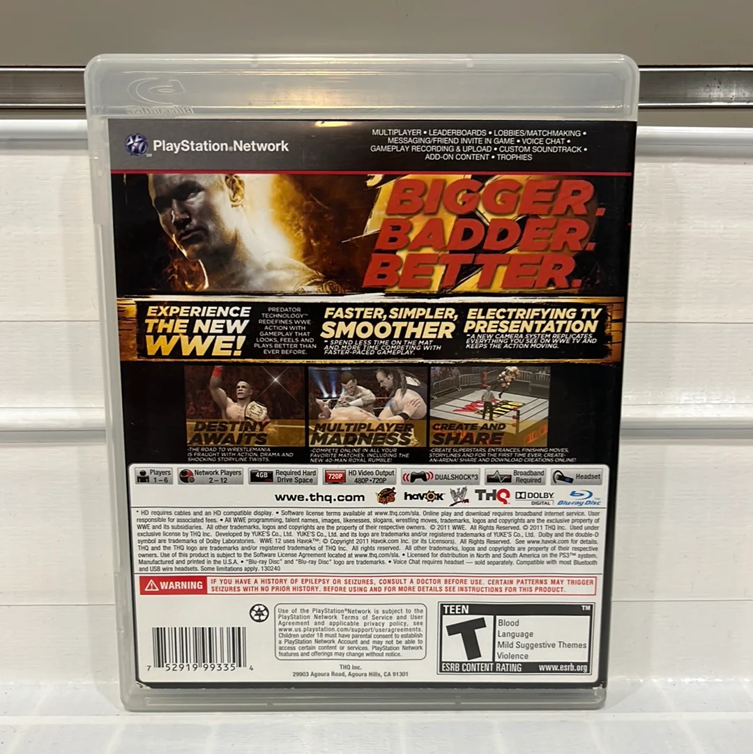 WWE '12 - Playstation 3 - Image 2