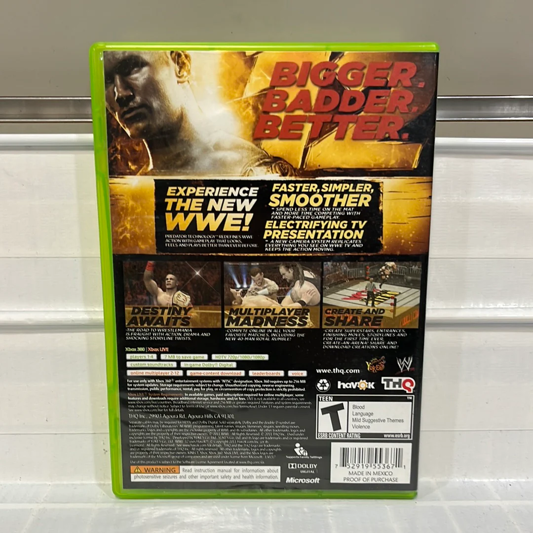 WWE '12 - Xbox 360 - Image 2