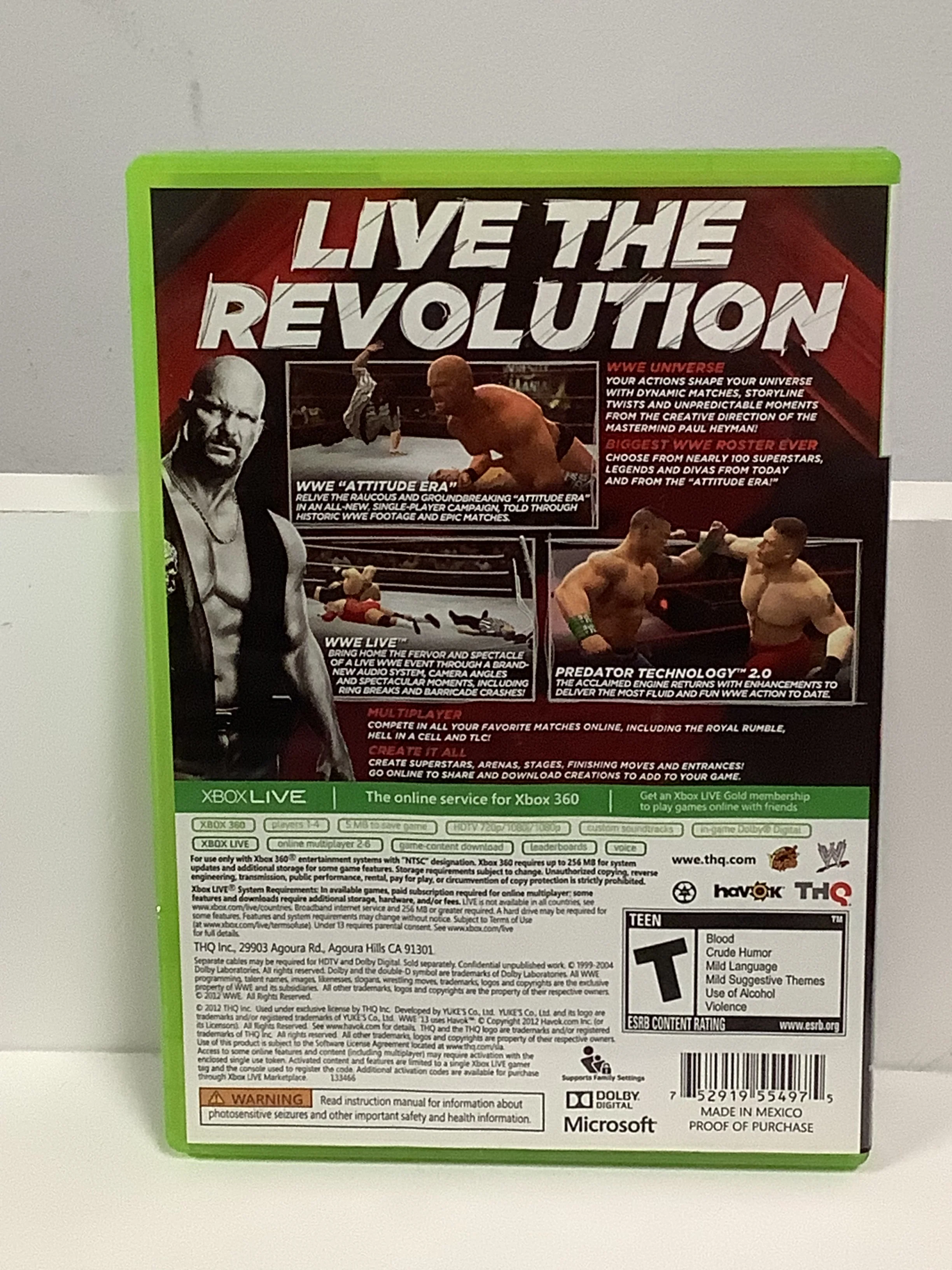 WWE '13 - Xbox 360 - Image 2