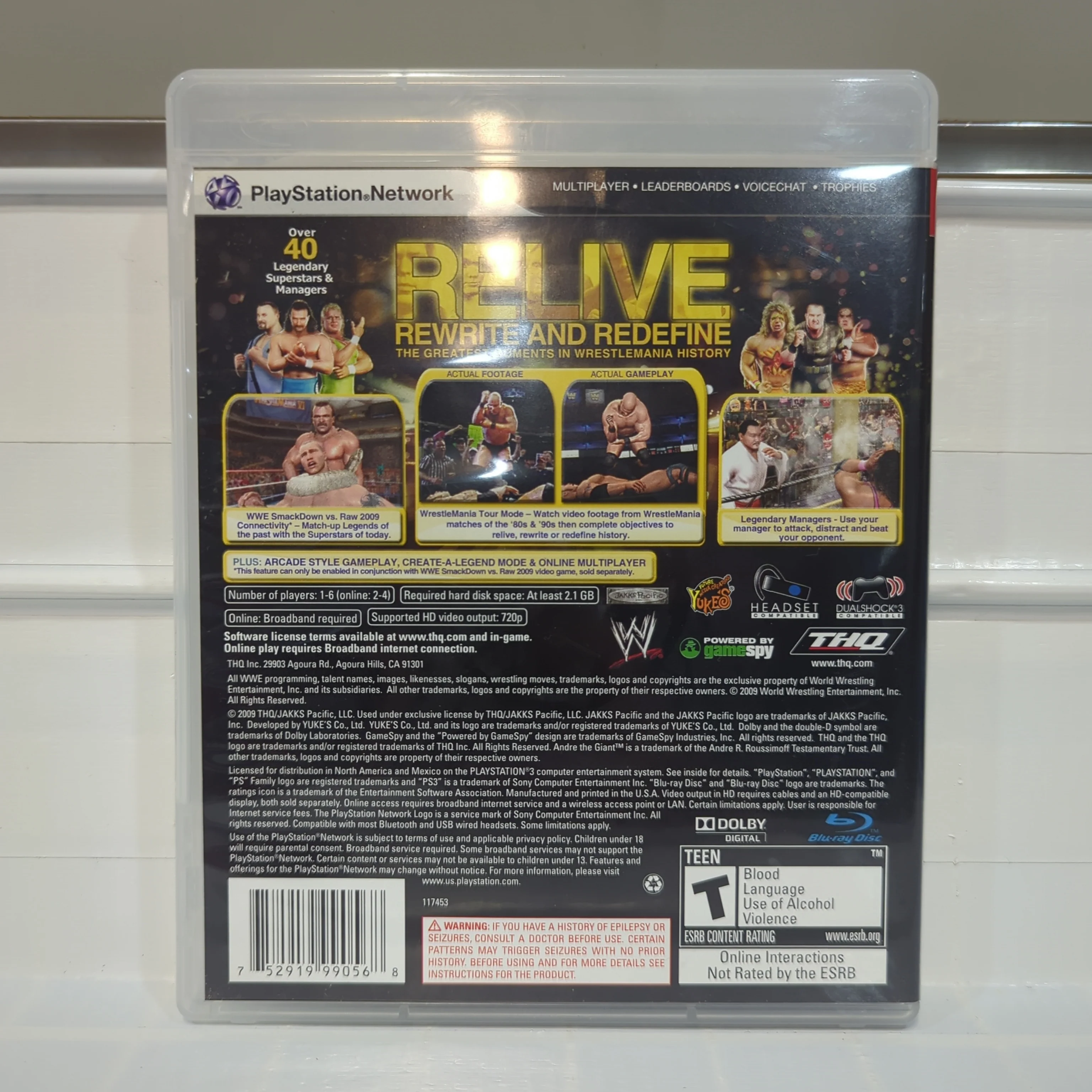 WWE Legends of WrestleMania - Playstation 3 - Image 2