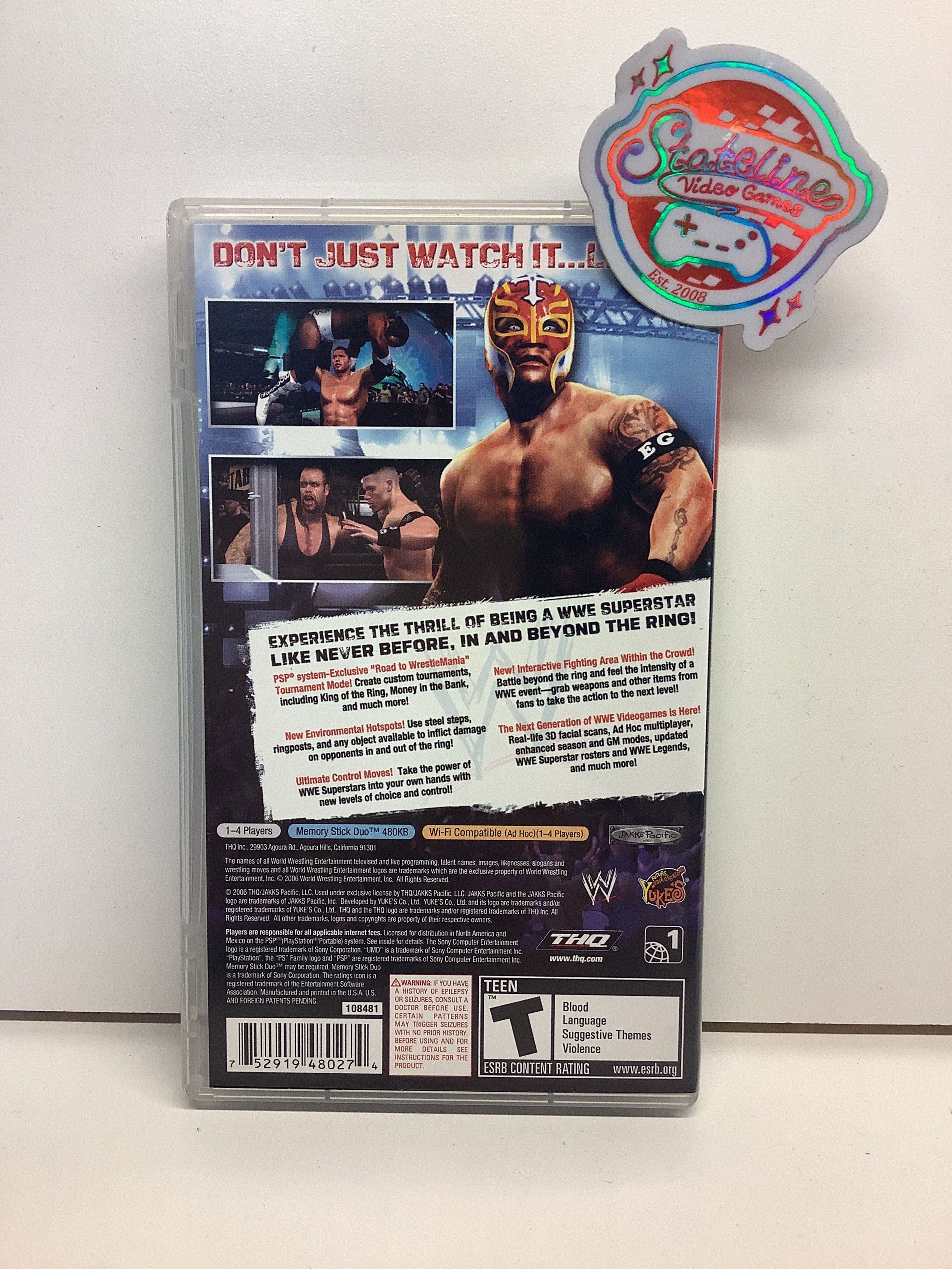 WWE Smackdown vs. Raw 2007 [Greatest Hits] - PSP - Image 2