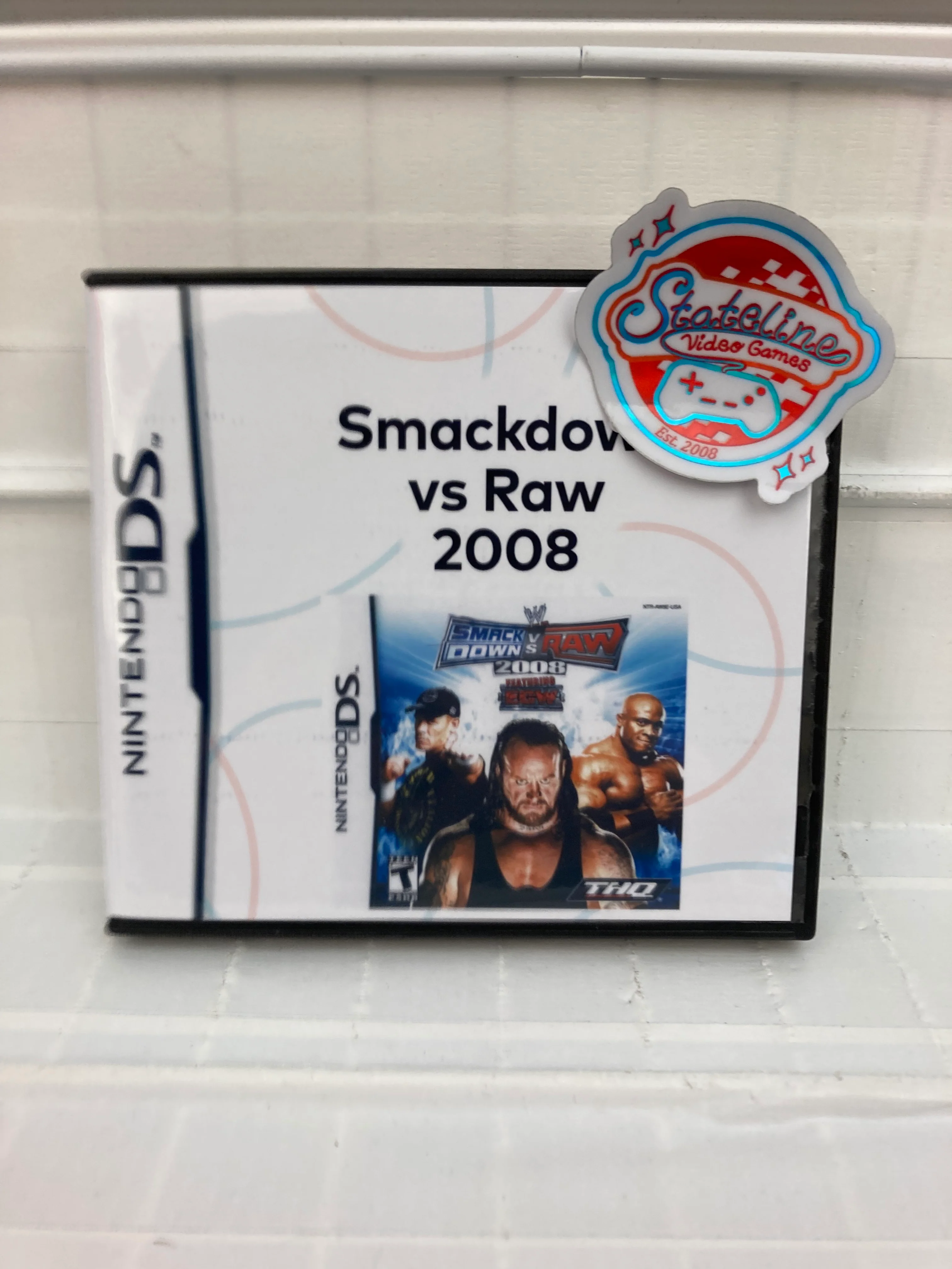 WWE Smackdown vs. Raw 2008 - Nintendo DS