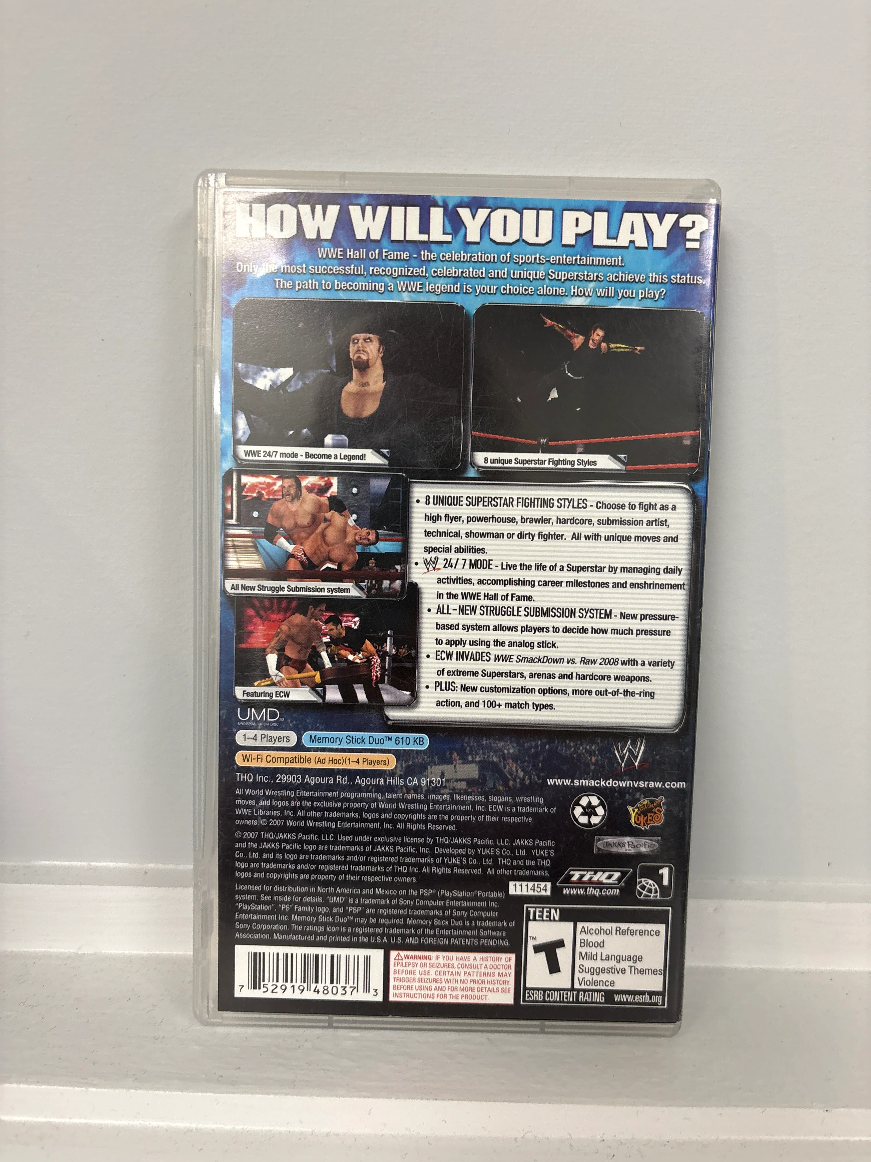 WWE Smackdown vs. Raw 2008 - PSP - Image 3
