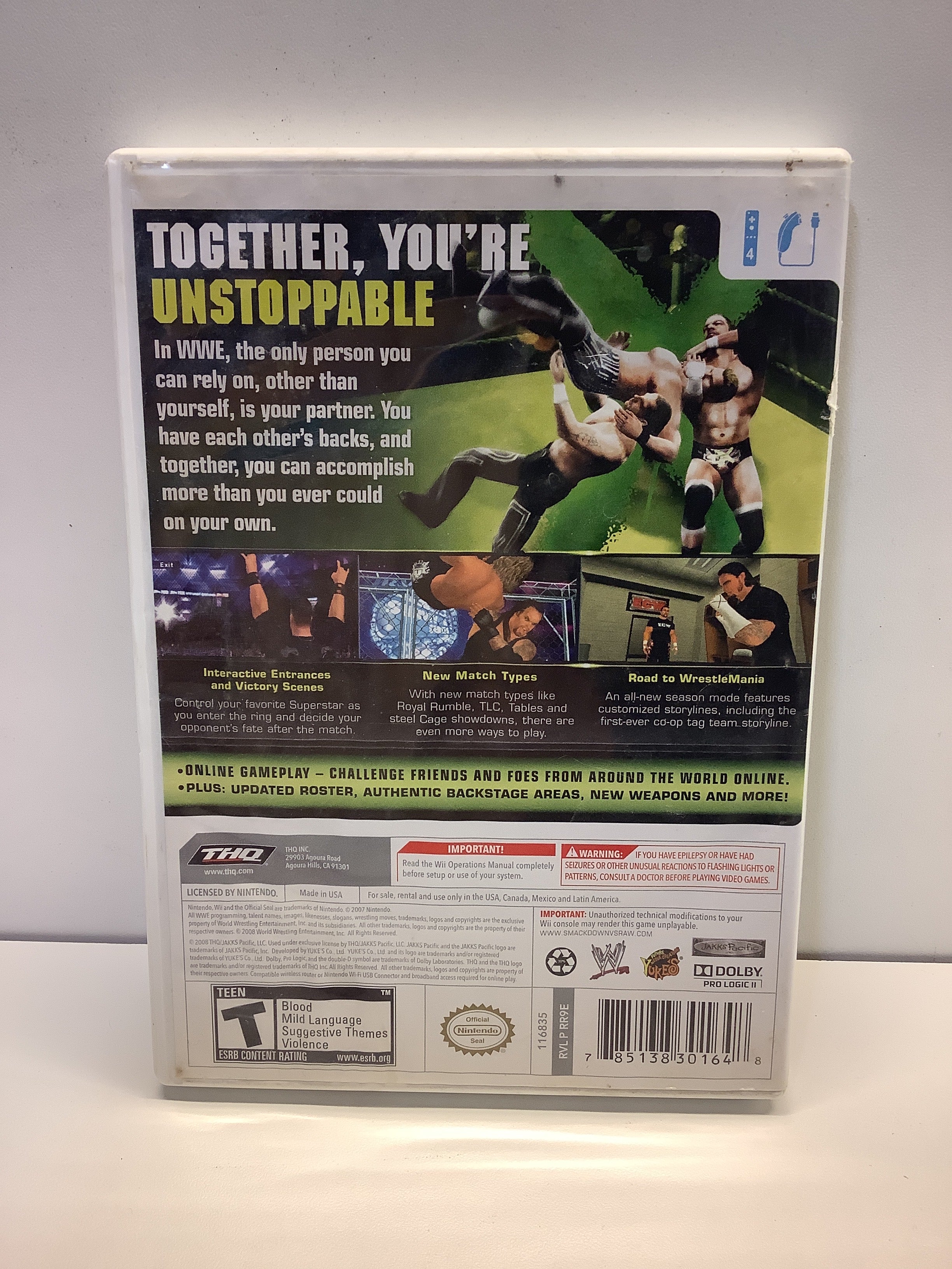 WWE Smackdown vs. Raw 2009 - Wii - Image 2
