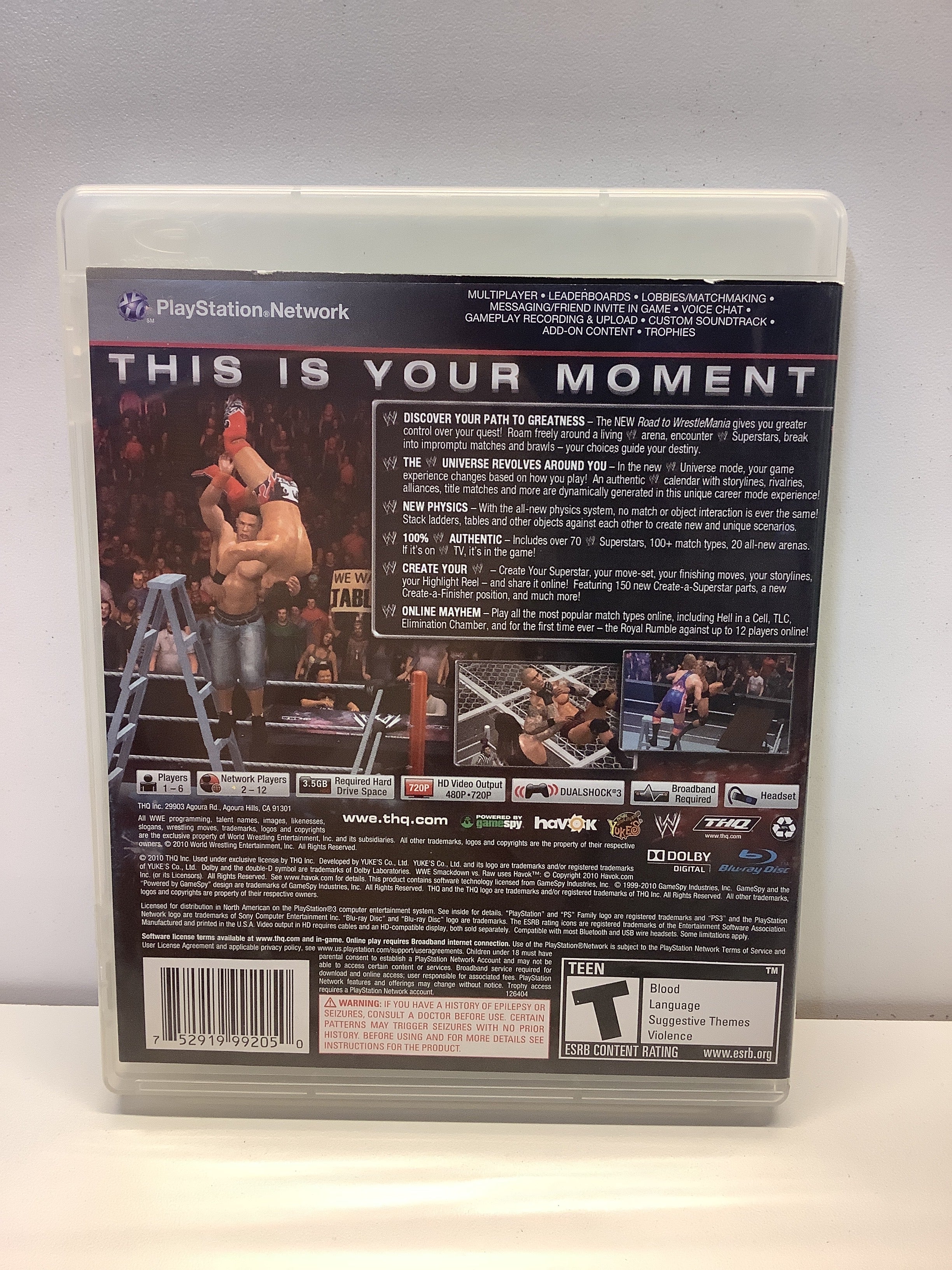 WWE Smackdown vs. Raw 2011 - Playstation 3 - Image 2