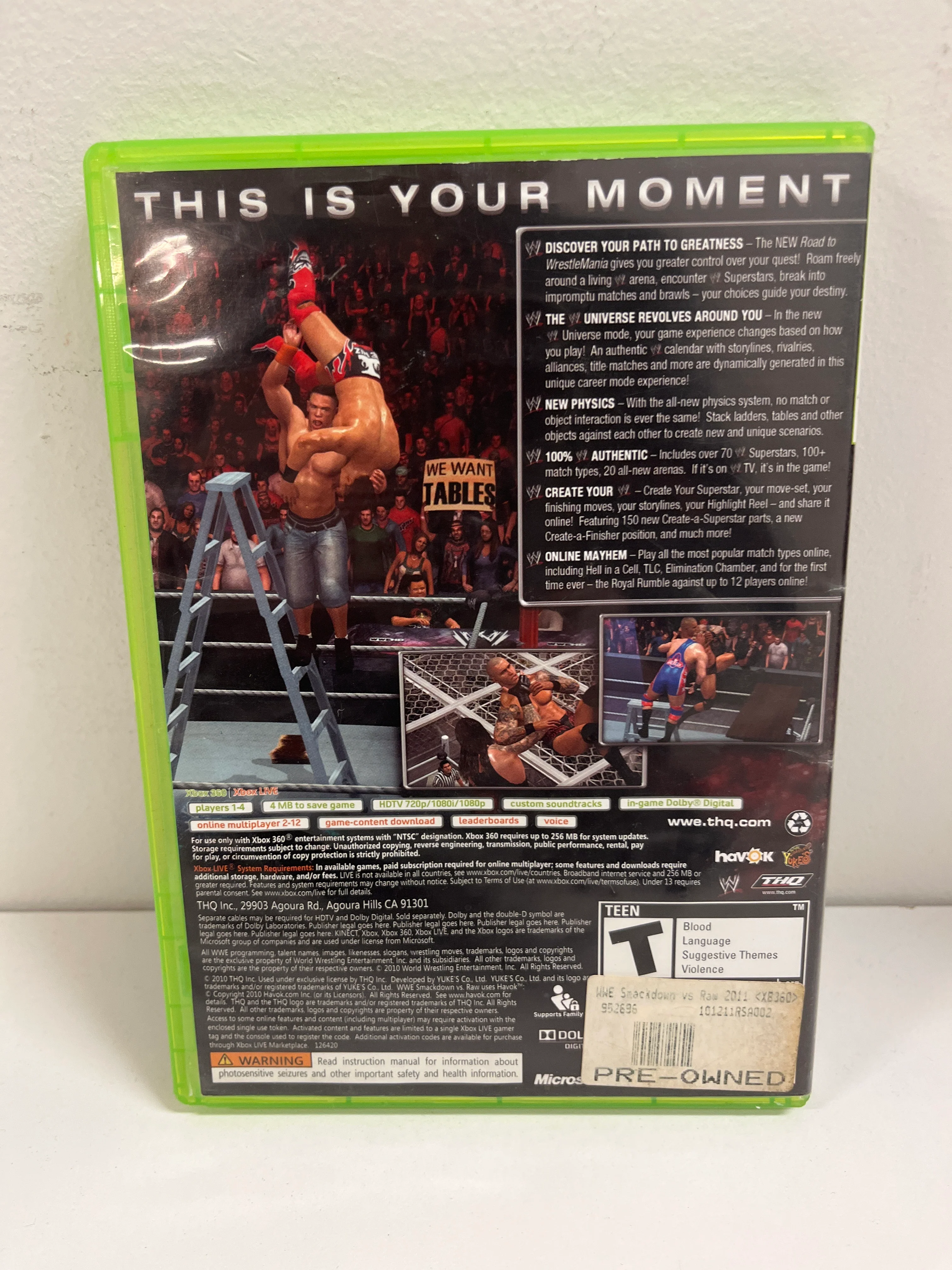WWE Smackdown vs. Raw 2011 - Xbox 360 - Image 2
