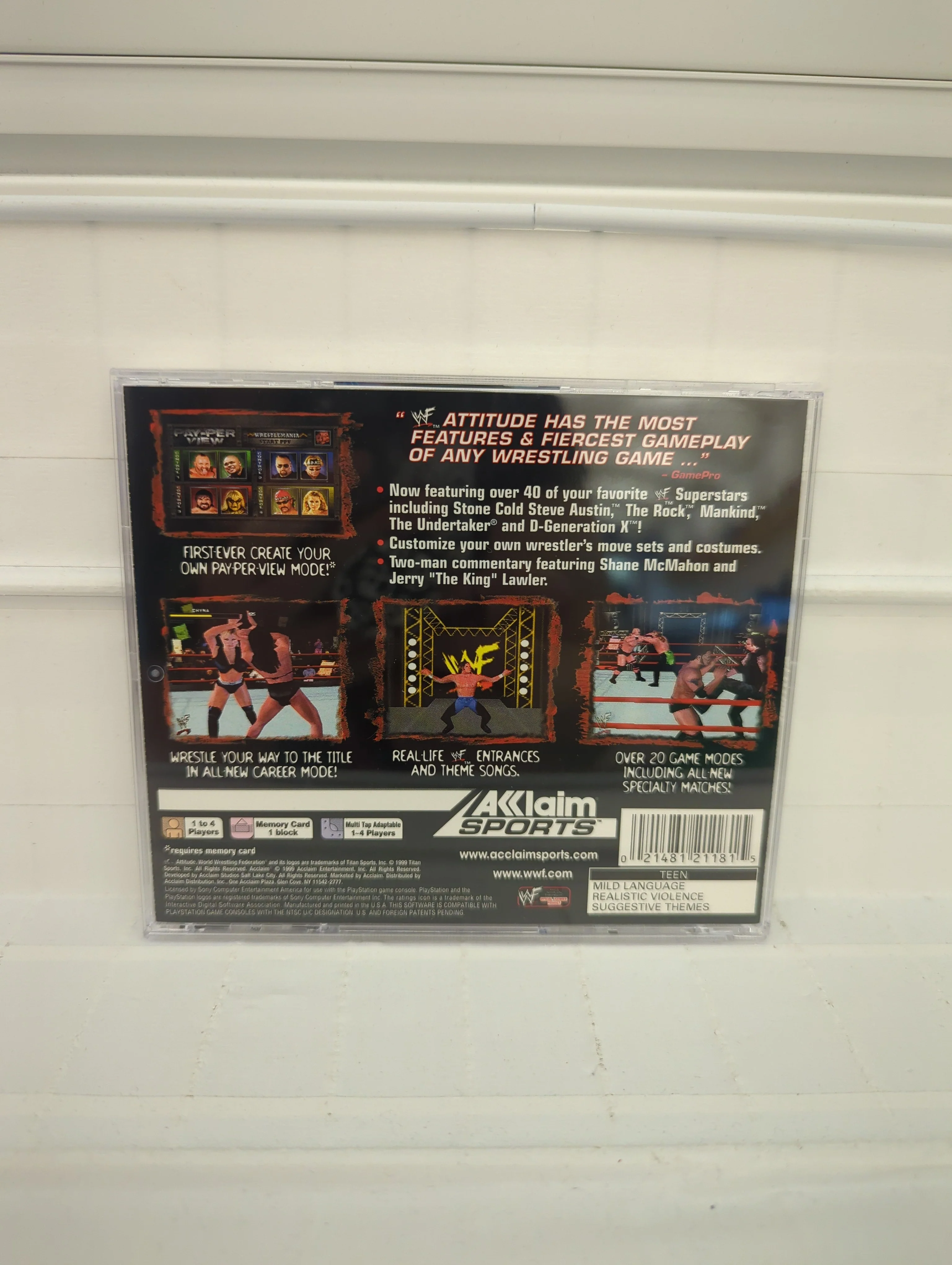 WWF Attitude - Playstation - Image 2