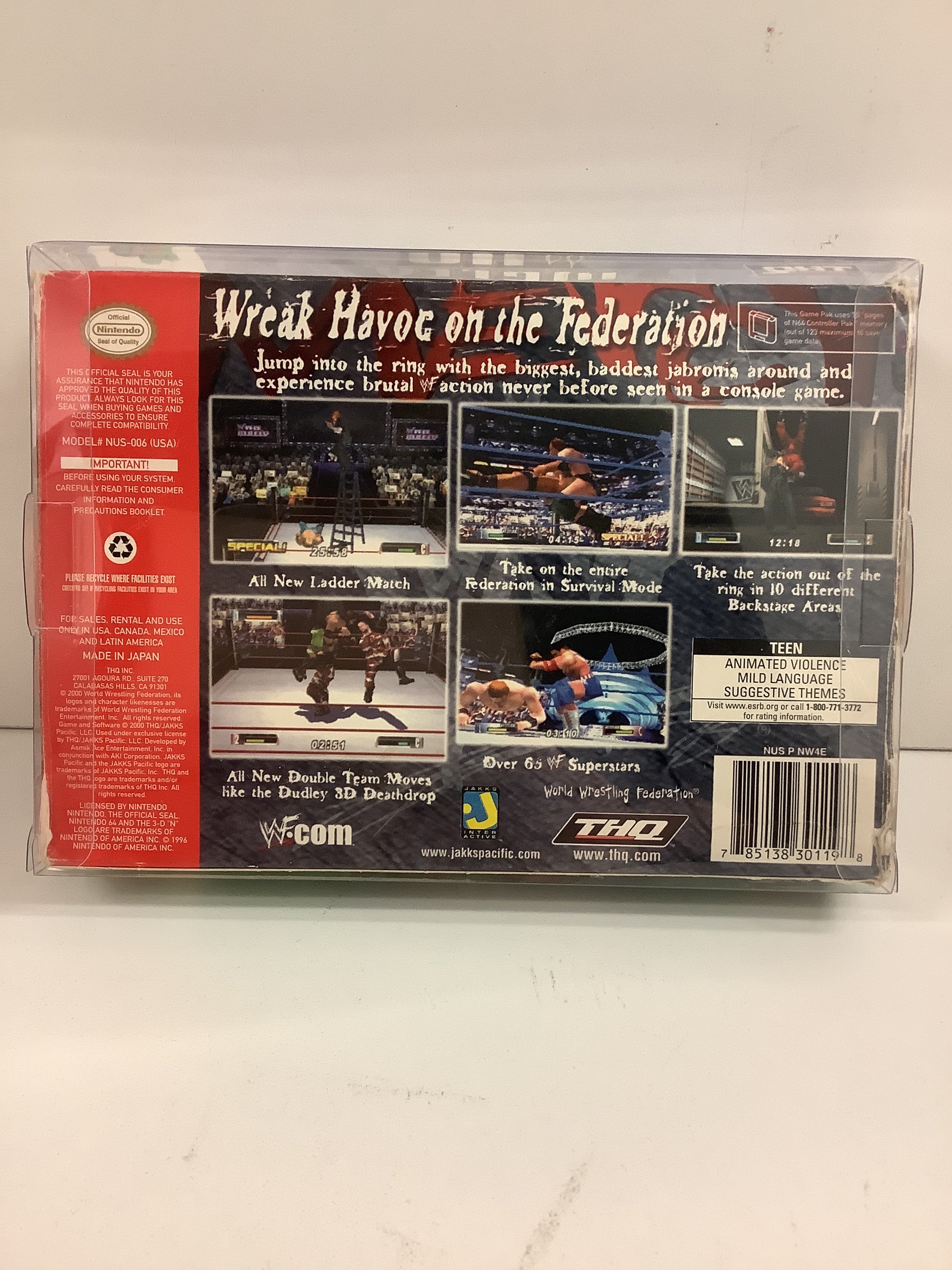 WWF No Mercy - Nintendo 64 - Image 4