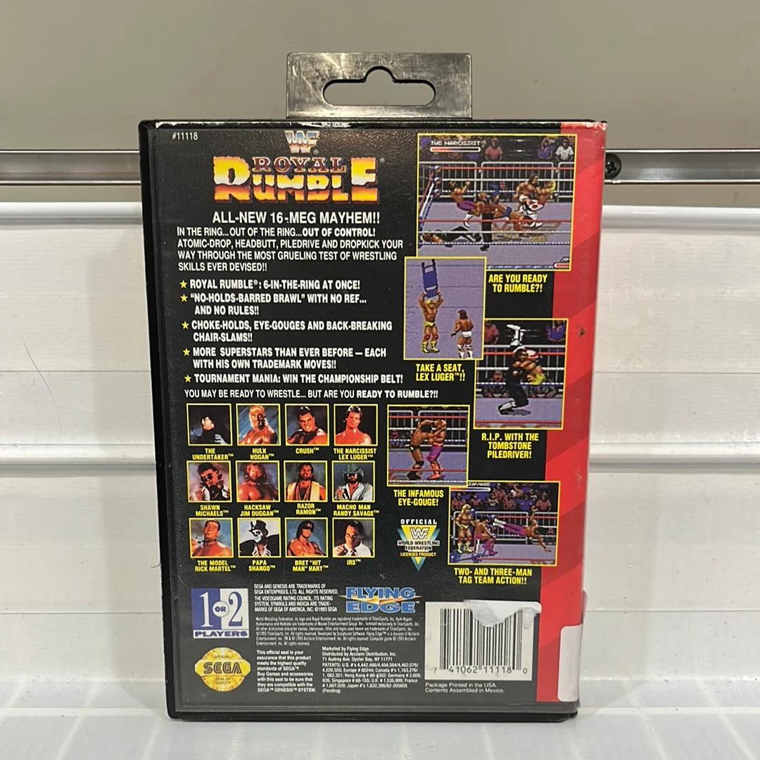 WWF Royal Rumble - Sega Genesis - Image 2
