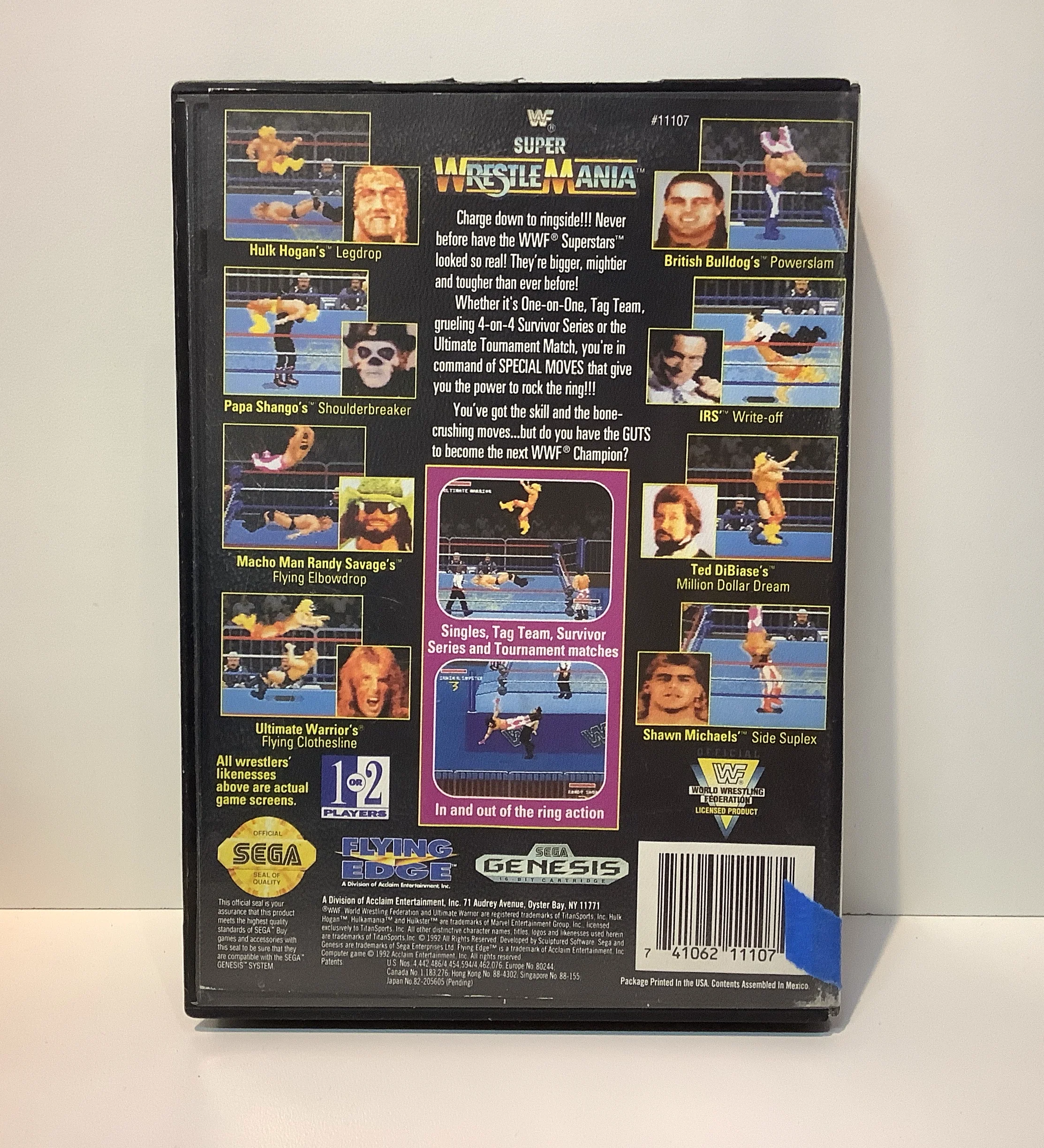 WWF Super Wrestlemania - Sega Genesis - Image 3