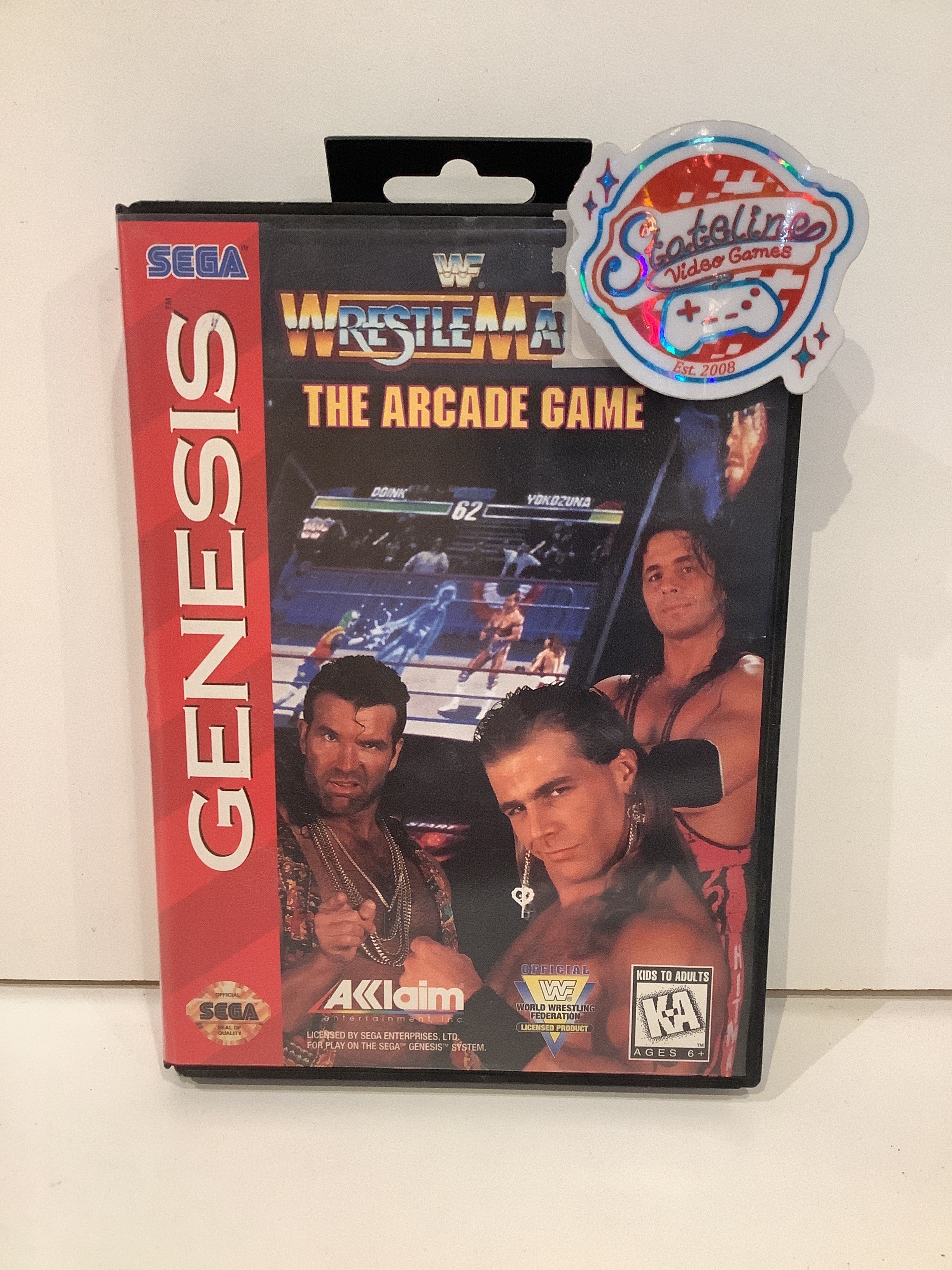 WWF Wrestlemania Arcade Game - Sega Genesis - Image 2