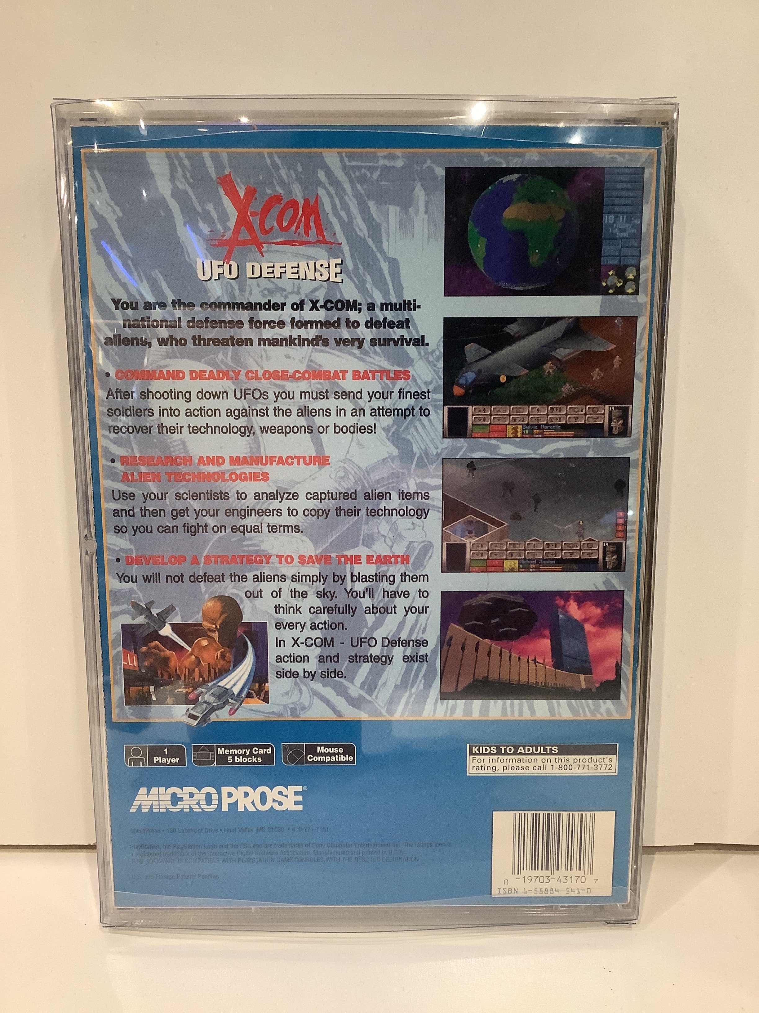 X-COM UFO Defense [Long Box] - Playstation - Image 2