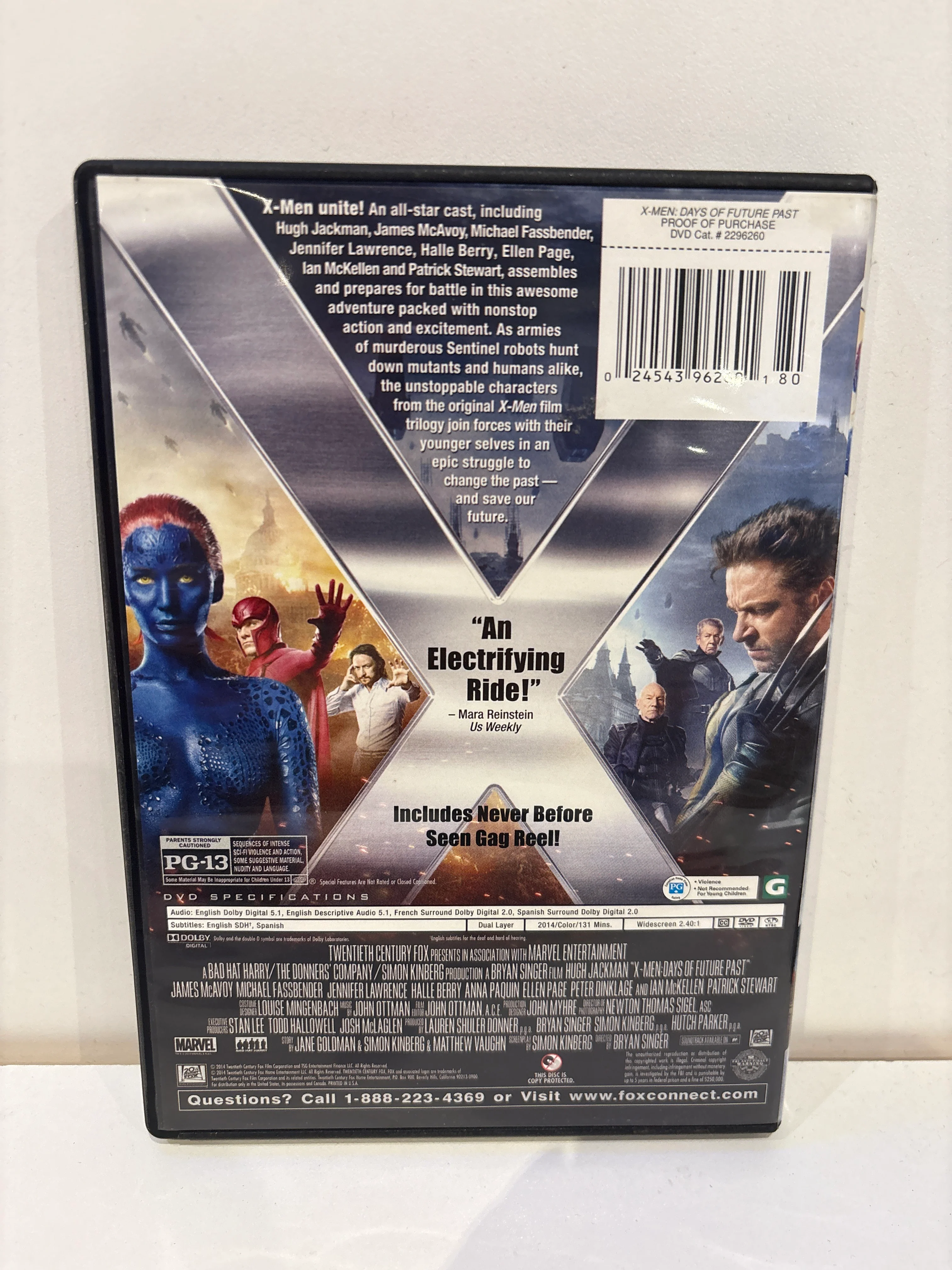 X-Men Days of Future Past - DVD - Image 2