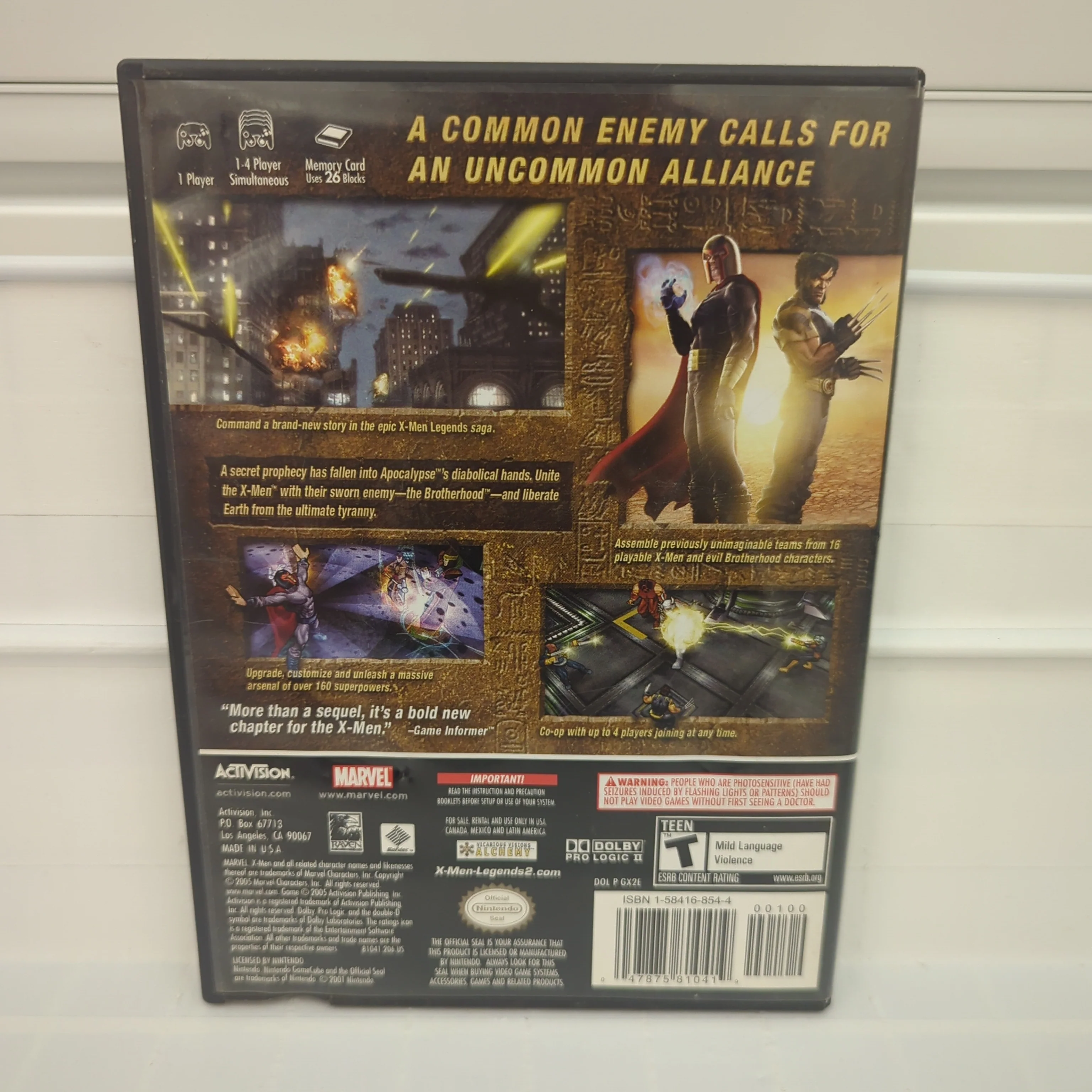 X-men Legends 2 - Gamecube - Image 2
