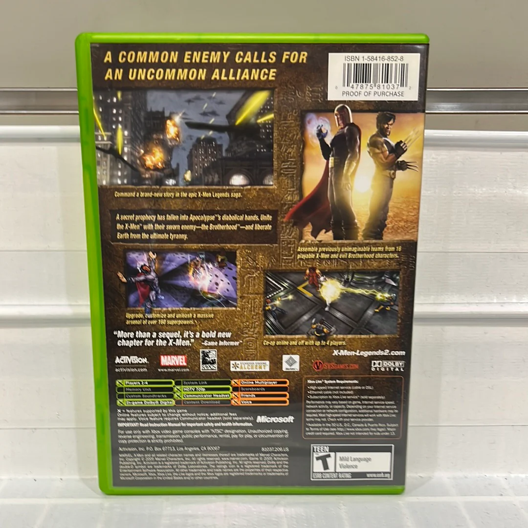 X-Men Legends 2 - Xbox - Image 2