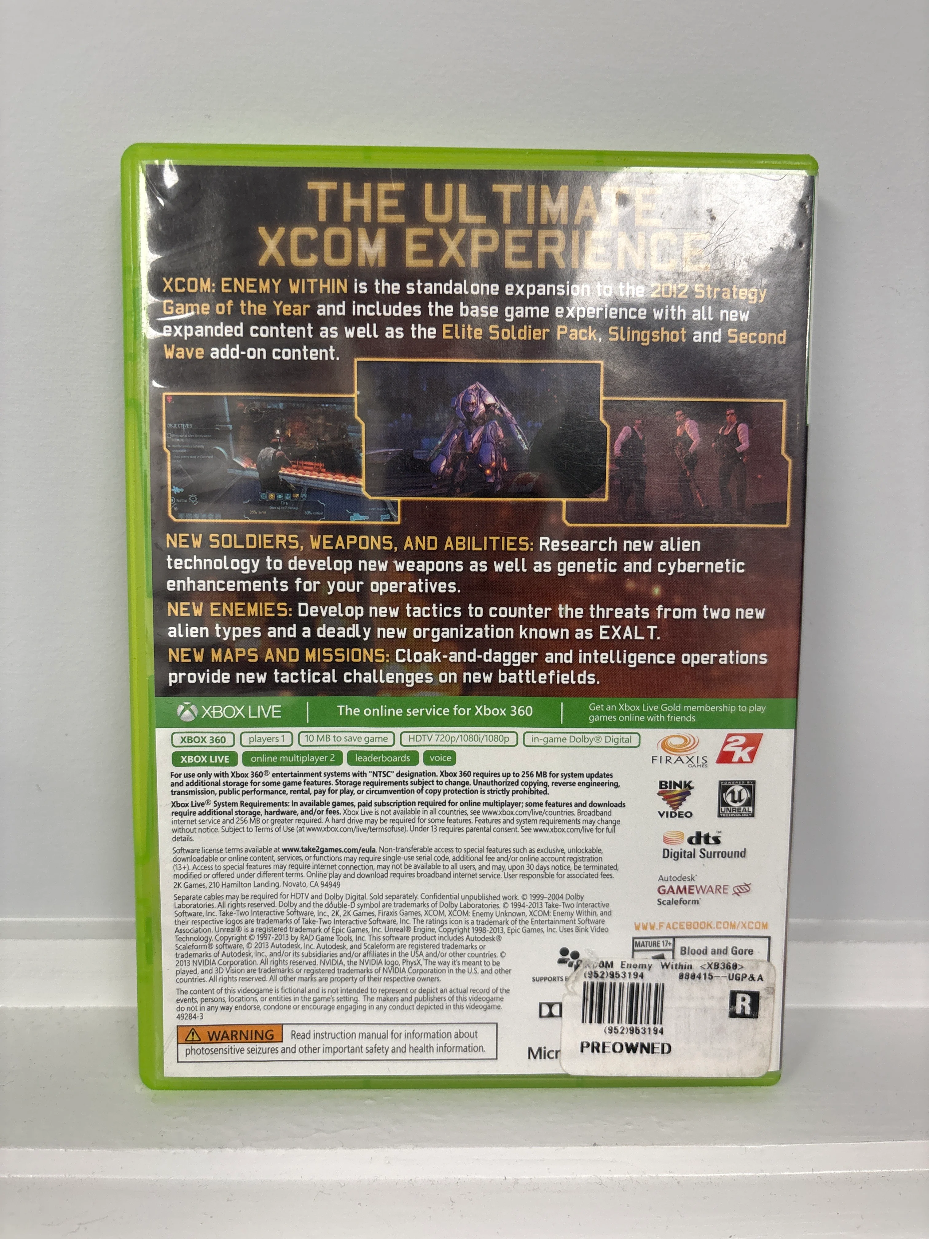 XCOM Enemy Within [Commander Edition] - Xbox 360 - Image 2