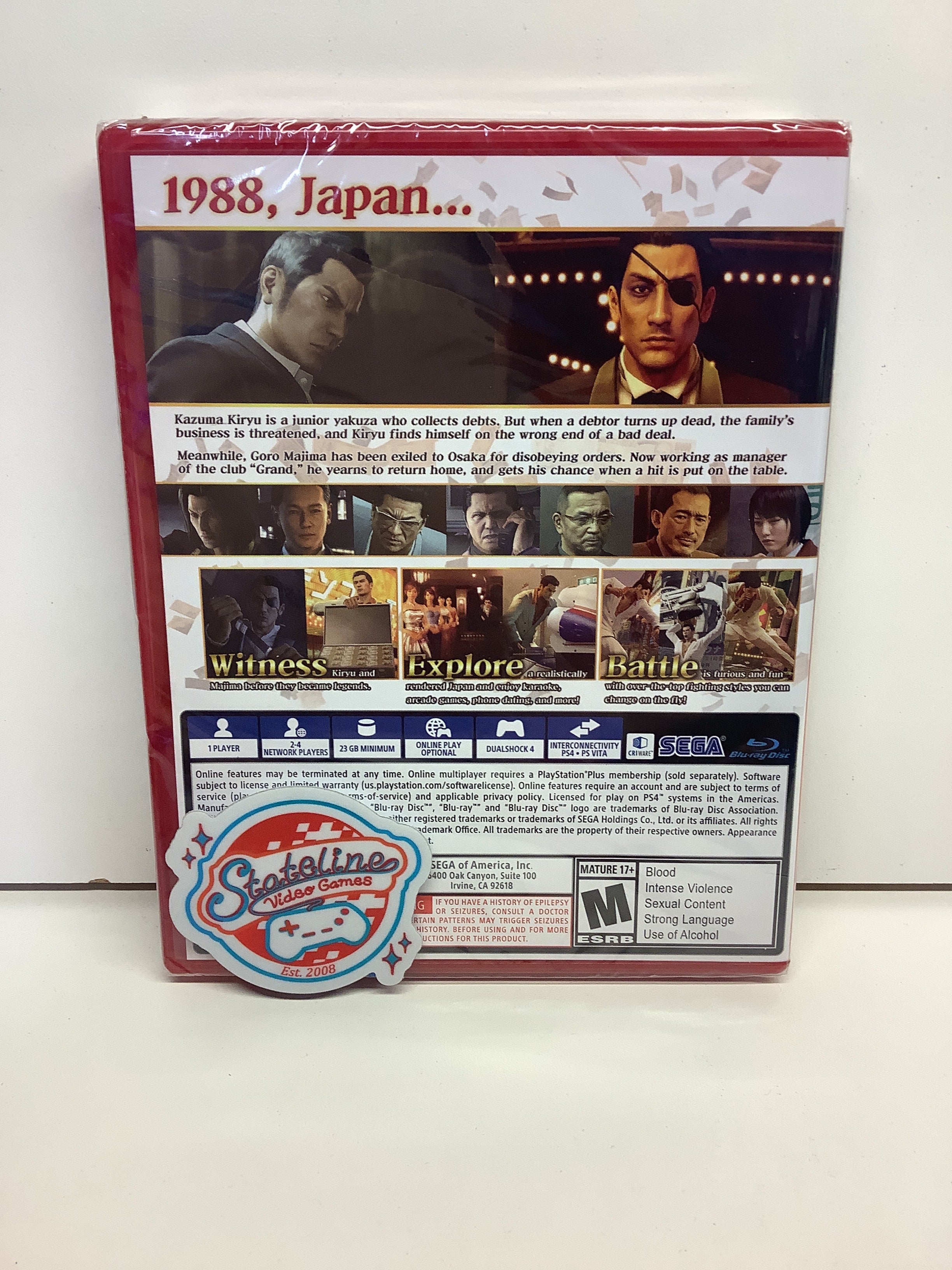 Yakuza 0 [Playstation Hits] - Playstation 4 - Image 2
